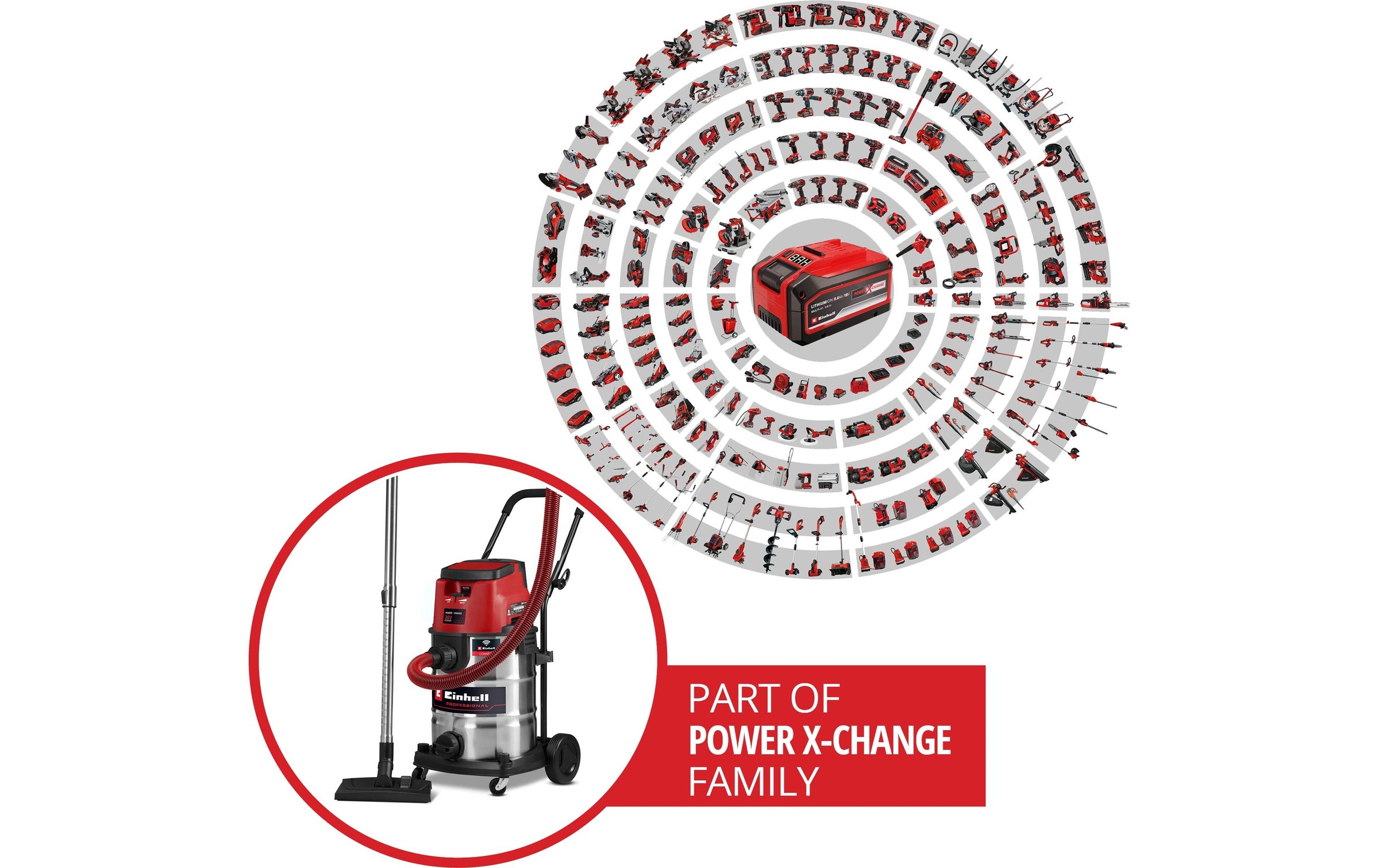 Einhell Nass-Trocken-Akkusauger »TP-VC 36/30 S Auto Solo«
