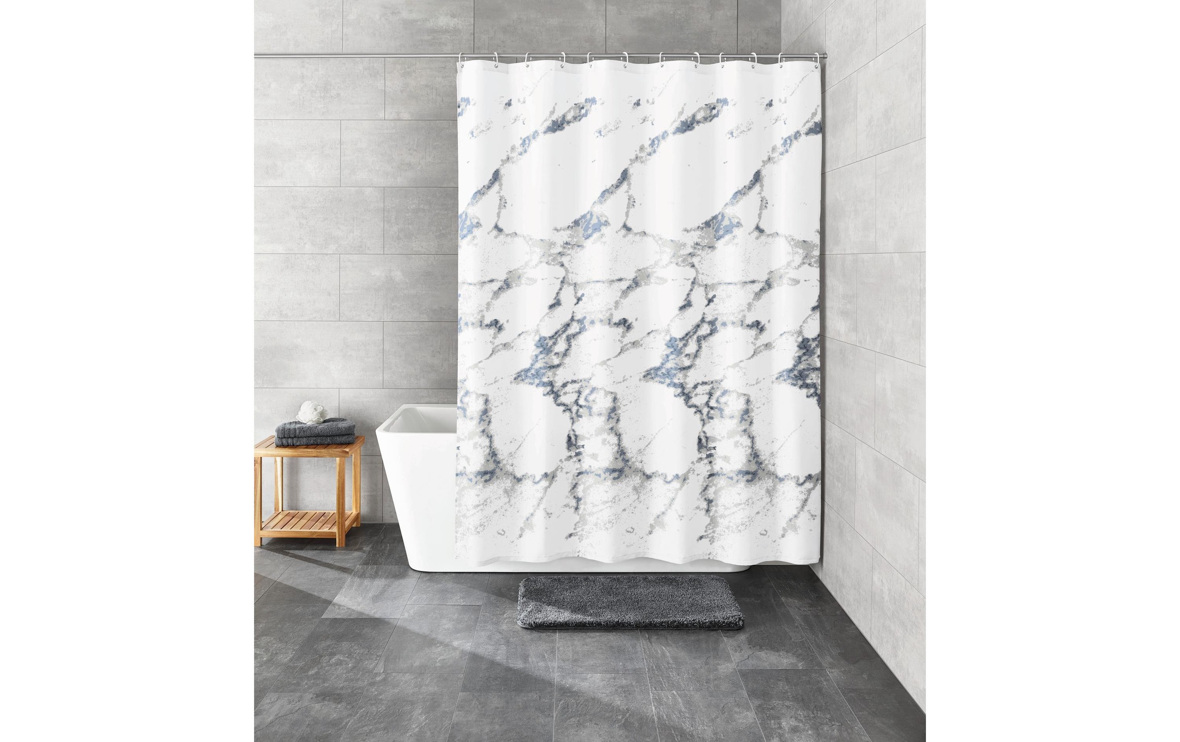 Kleine Wolke Rideau de douche »Marble 180 x 200 cm« Breite 180 cm