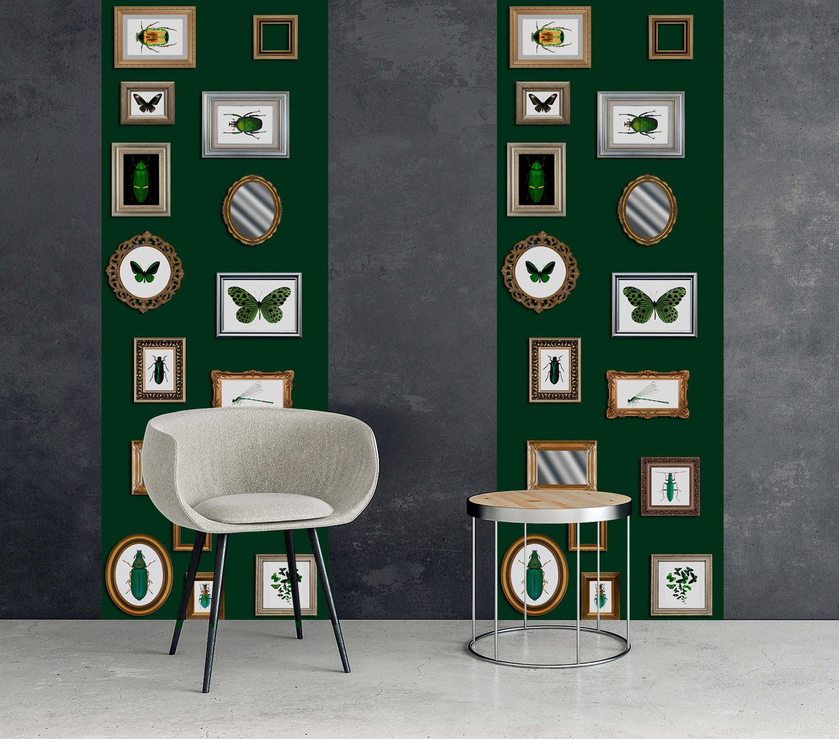 queence Papier peint vinyle »Kye« imprimé 90x250cm, selbstklebend, kinderleichte Anbringung, , Sticker