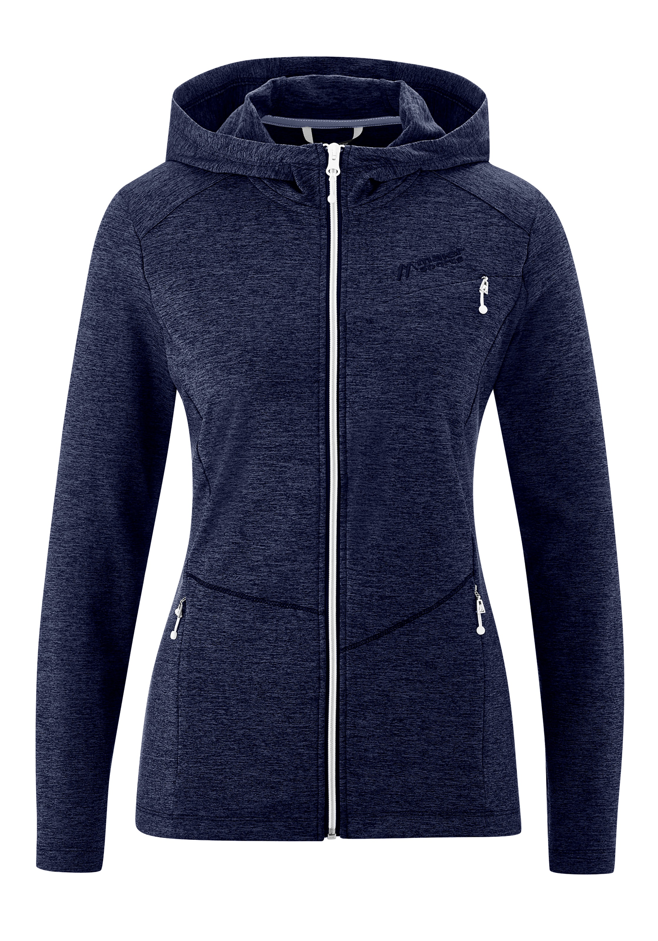 Image of Maier Sports Fleecejacke »Burray Hood W«, Funktionale Hoody-Jacke, kann als Midlayer getragen werden bei Ackermann Versand Schweiz