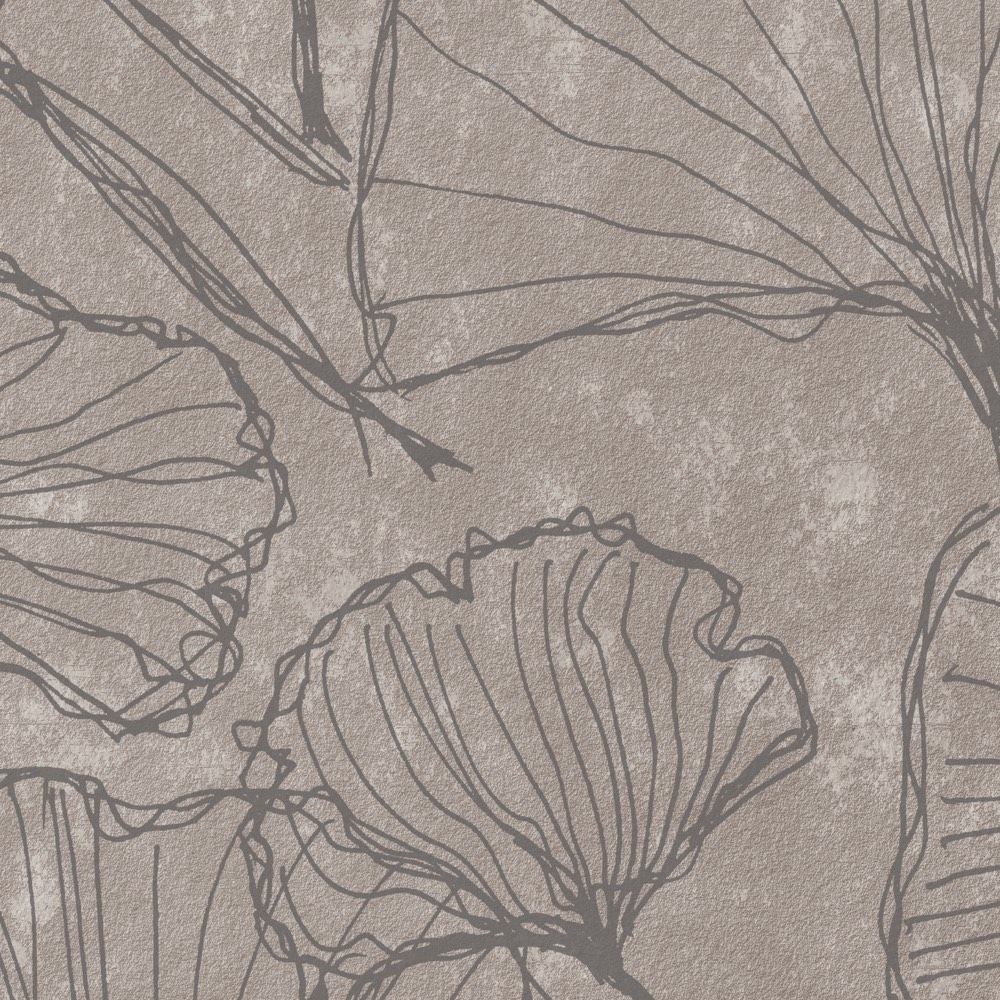 Komar Fototapete »Vlies Fototapete - Ginko Stone - Grösse 200 x 250 cm« Motiv | bedruckt glatt