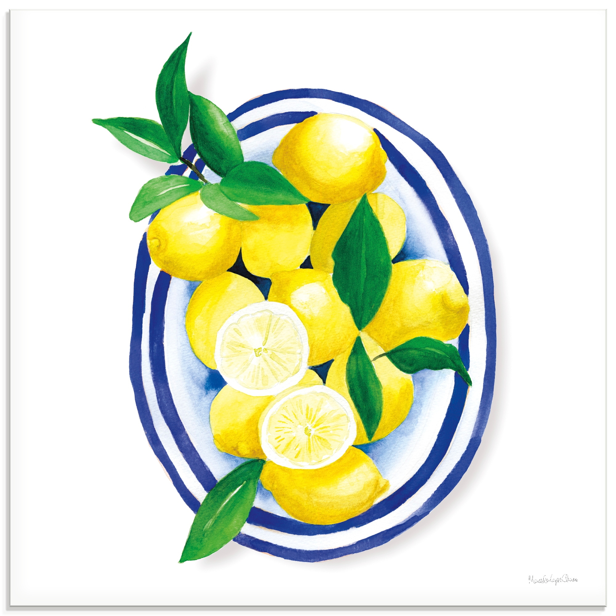 Image of Artland Glasbild "Mediterranean" Arrangements 1 Stk. tlg. in verschiedenen Grössen
