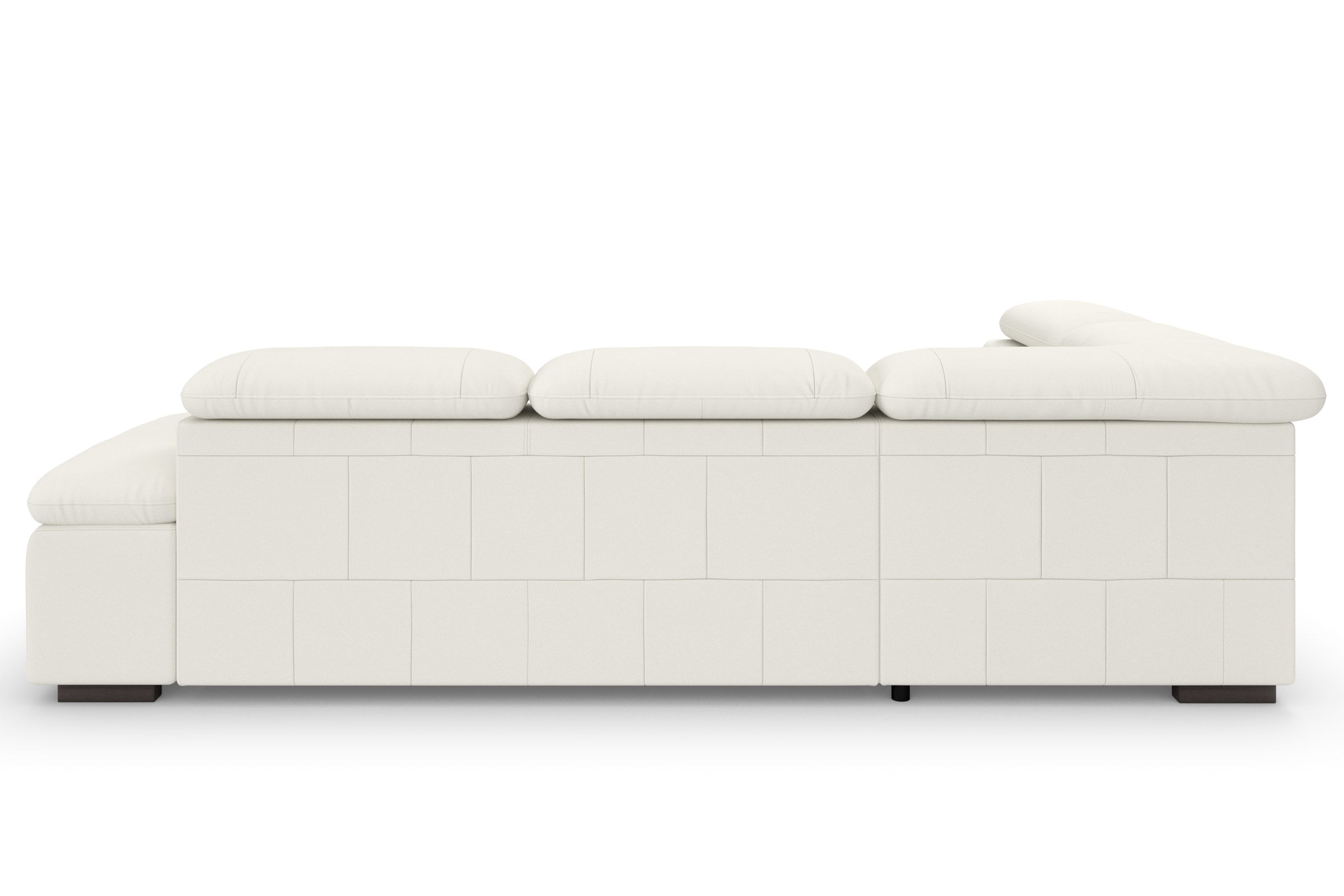 Home affaire Ecksofa »Alberto L-Form«, mit Kopfteilverstellung, wahlweise mit Bettfunktion