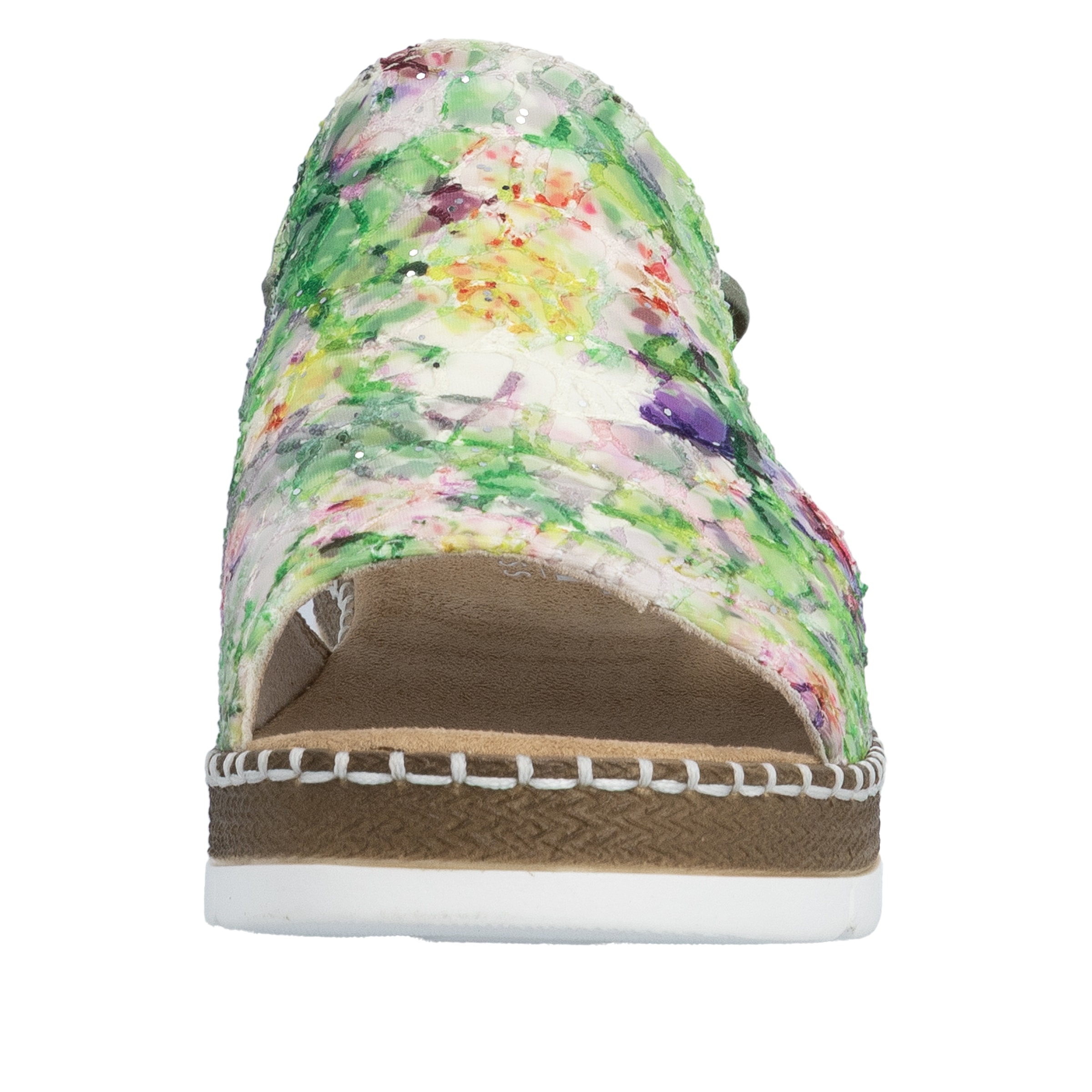Rieker Sandale  Chaussure d'été, sandalette, talon compensé, look tendance