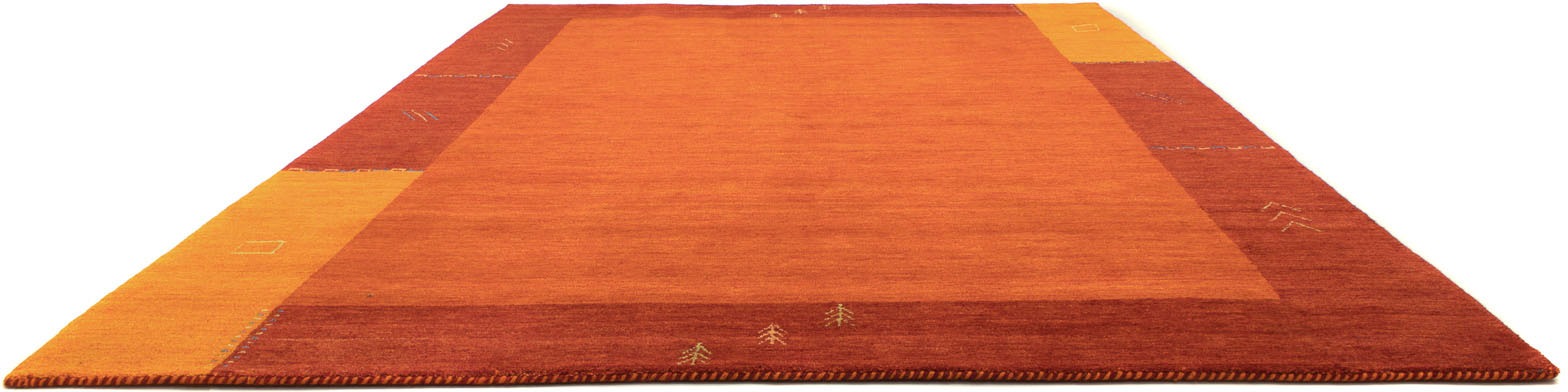 Image of morgenland Wollteppich »Bordüre Arancione 160 x 90 cm«, rechteckig, 1,8 mm Höhe, Sehr weicher Flor bei Ackermann Versand Schweiz