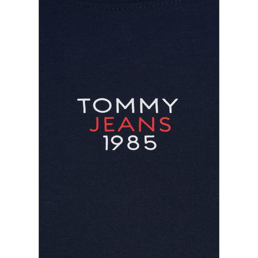 Tommy Jeans Curve T-Shirt »TJW SLIM ESSENTIAL LOGO 1 LS EXT«, mit Tommy Jeans Logo-Schriftzug
