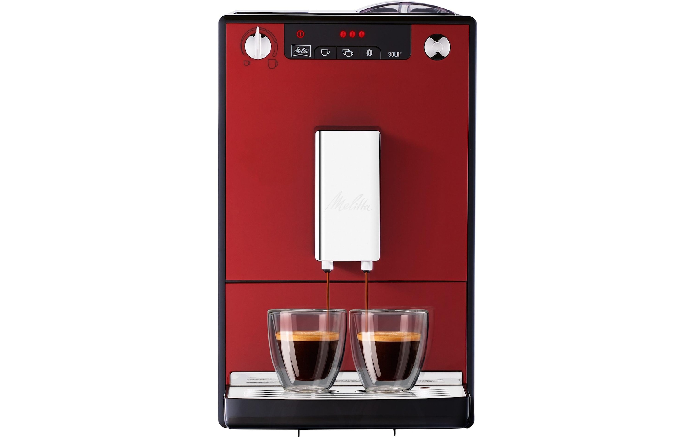 Melitta Kaffeevollautomat »Solo E950-204 Rot«