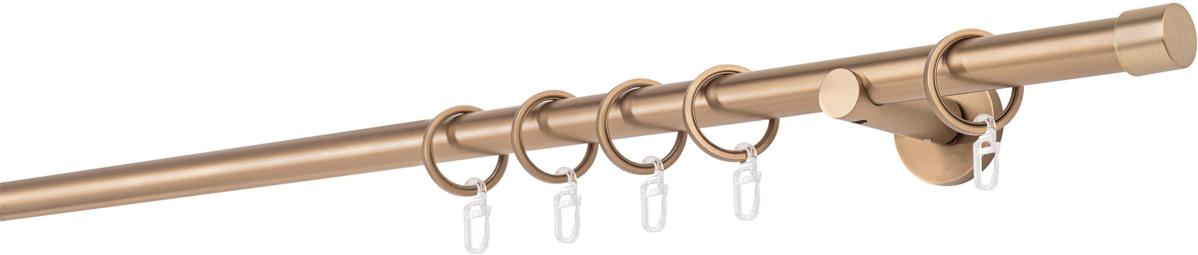 Image of mydeco Gardinenstange »20mm Cap Wandträger 6,5 cm«, Fixmass bei Ackermann Versand Schweiz