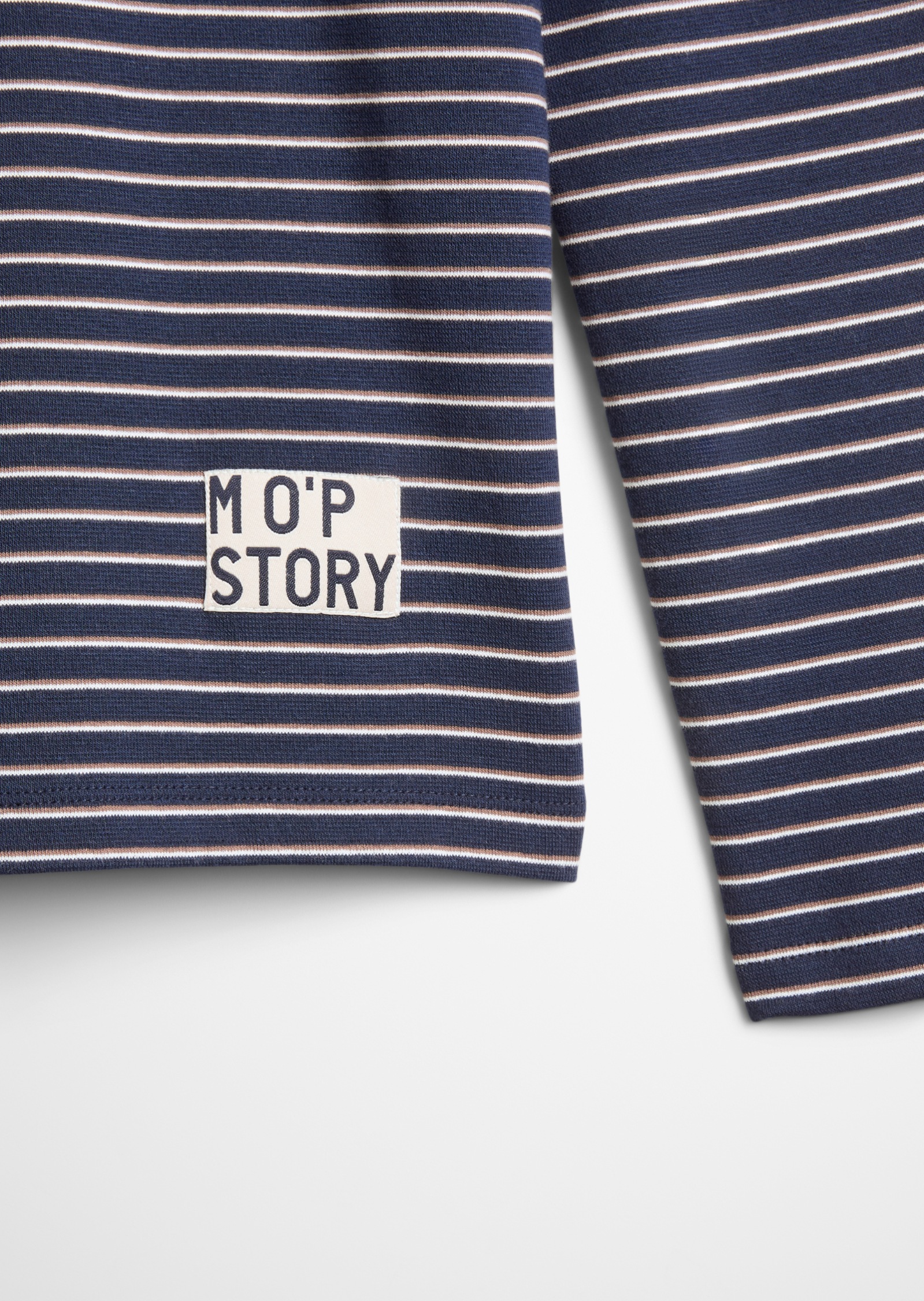Marc O'Polo Rollkragenshirt geringelt, Rollkragen