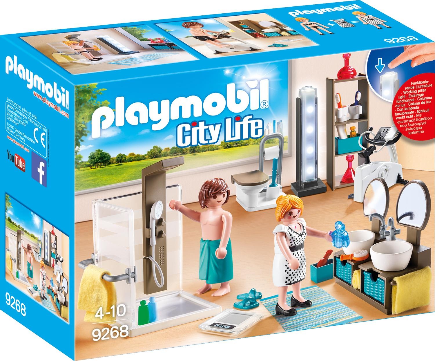 Image of Playmobil® Konstruktions-Spielset »Badezimmer (9268), City Life«, Made in Germany bei Ackermann Versand Schweiz