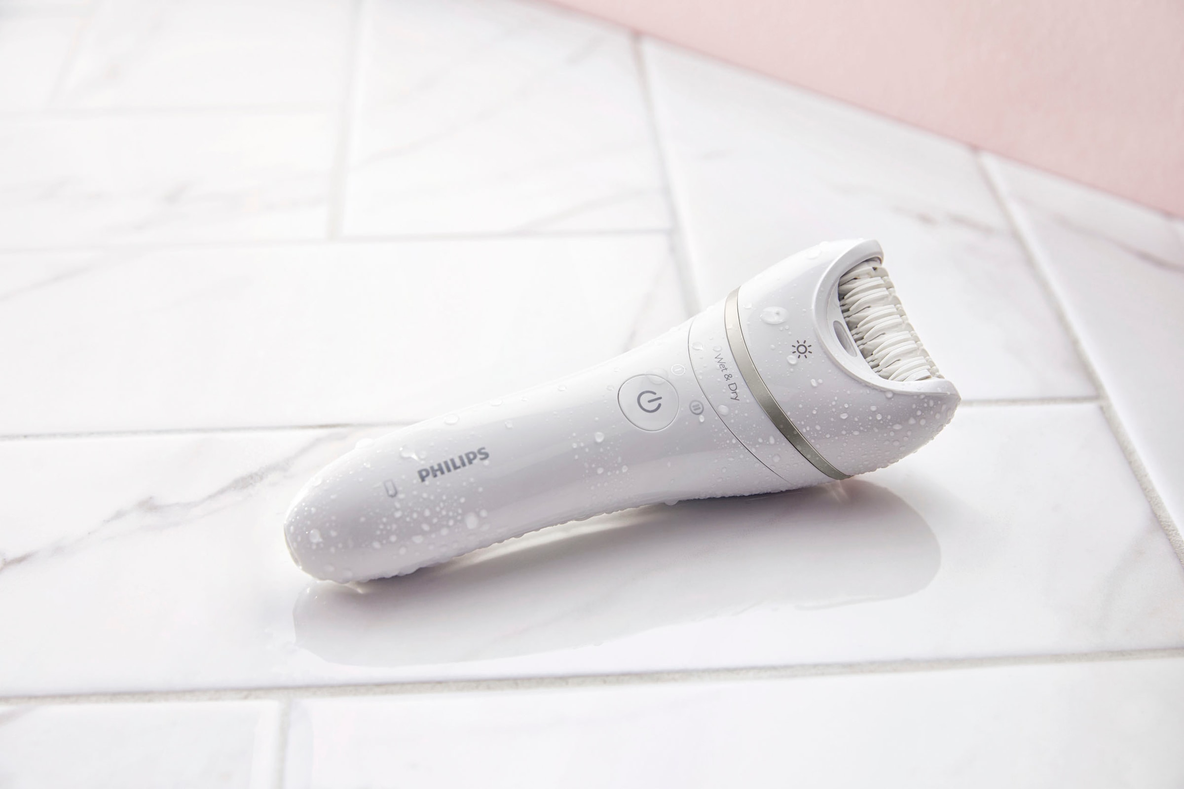 Philips Epilierer »Beauty Set Series 9000 BRE770/92«, 5 St. Aufsätze, inkl. Gesichtshaarentferner und Tasche, Nass-und Trockenfunktion