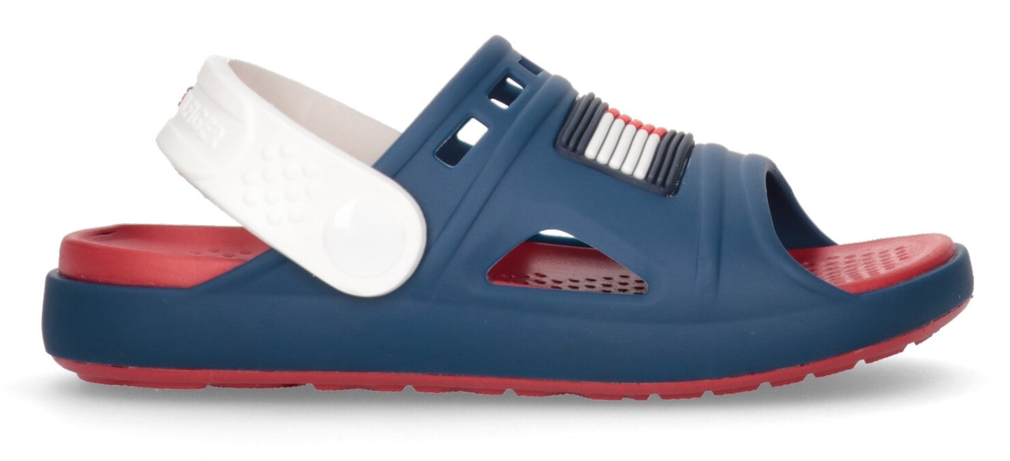 Tommy Hilfiger Badesandale »COMFY«, Sommerschuh, mit grossem Markenlogo