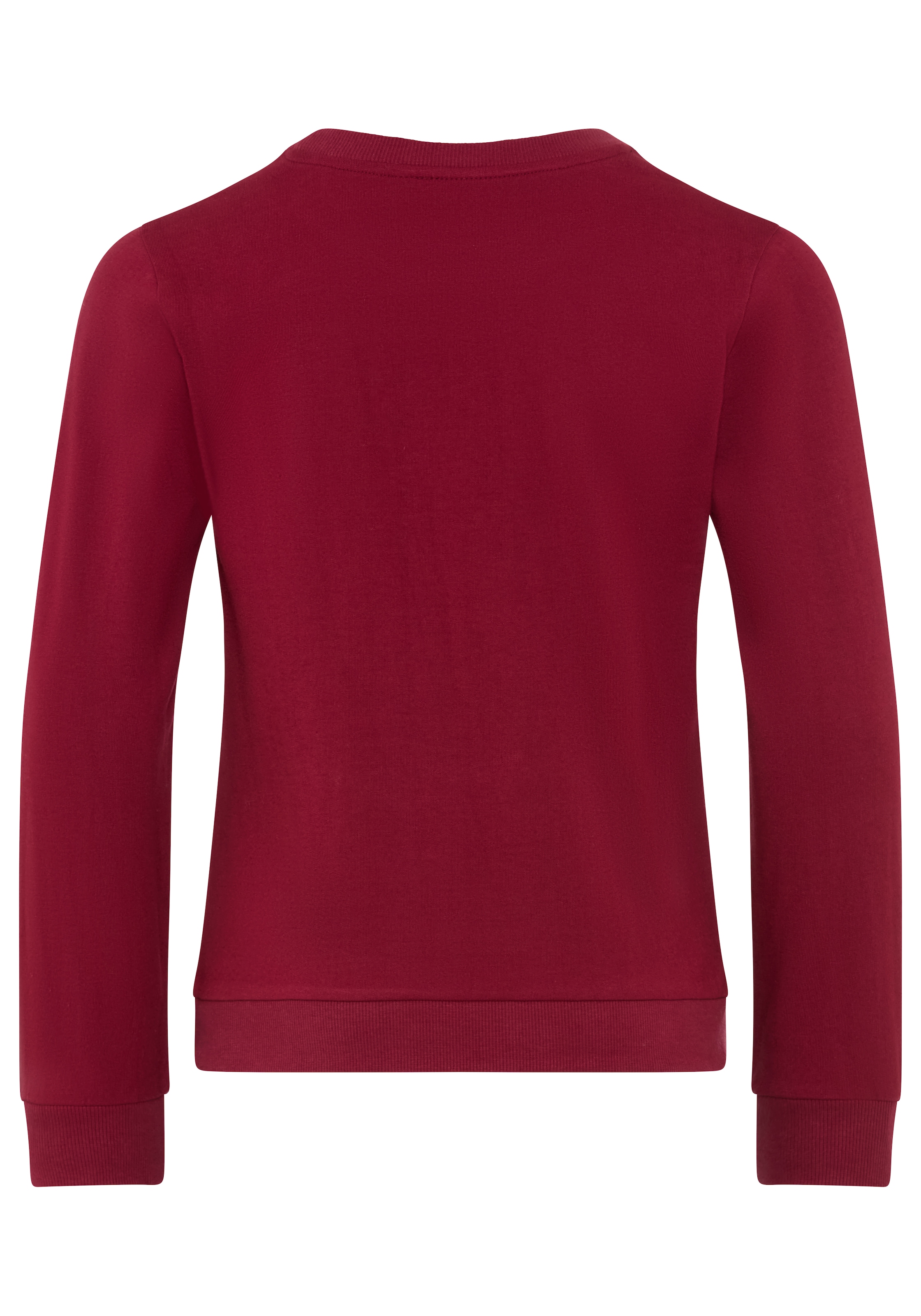 KIDSWORLD Sweat-shirt »STITCH Glitzerprint Sweatshirt, Disney«, avec col rond, bord-côtes, longueur couvrant les hanches
