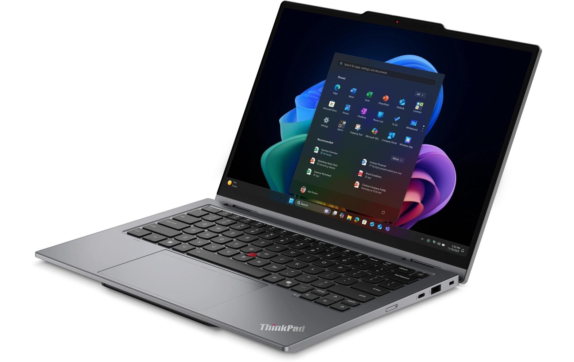 Lenovo Business-Notebook »ThinkPad X1 2-in-1 Gen 11 Aura Edition Copilot+ PC« / 14 ″ Intel Core Ultra 5 Integrierte NPU (Neural Processing Unit)