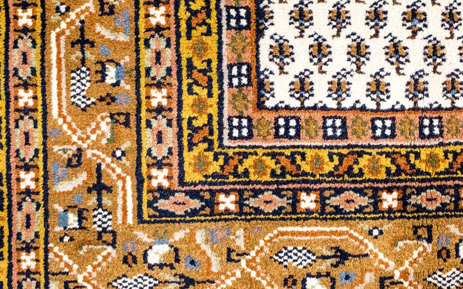 morgenland Wollteppich »Mir Mino«, rechteckig, 8 mm Höhe, orientalisches Design, Wohnzimmer