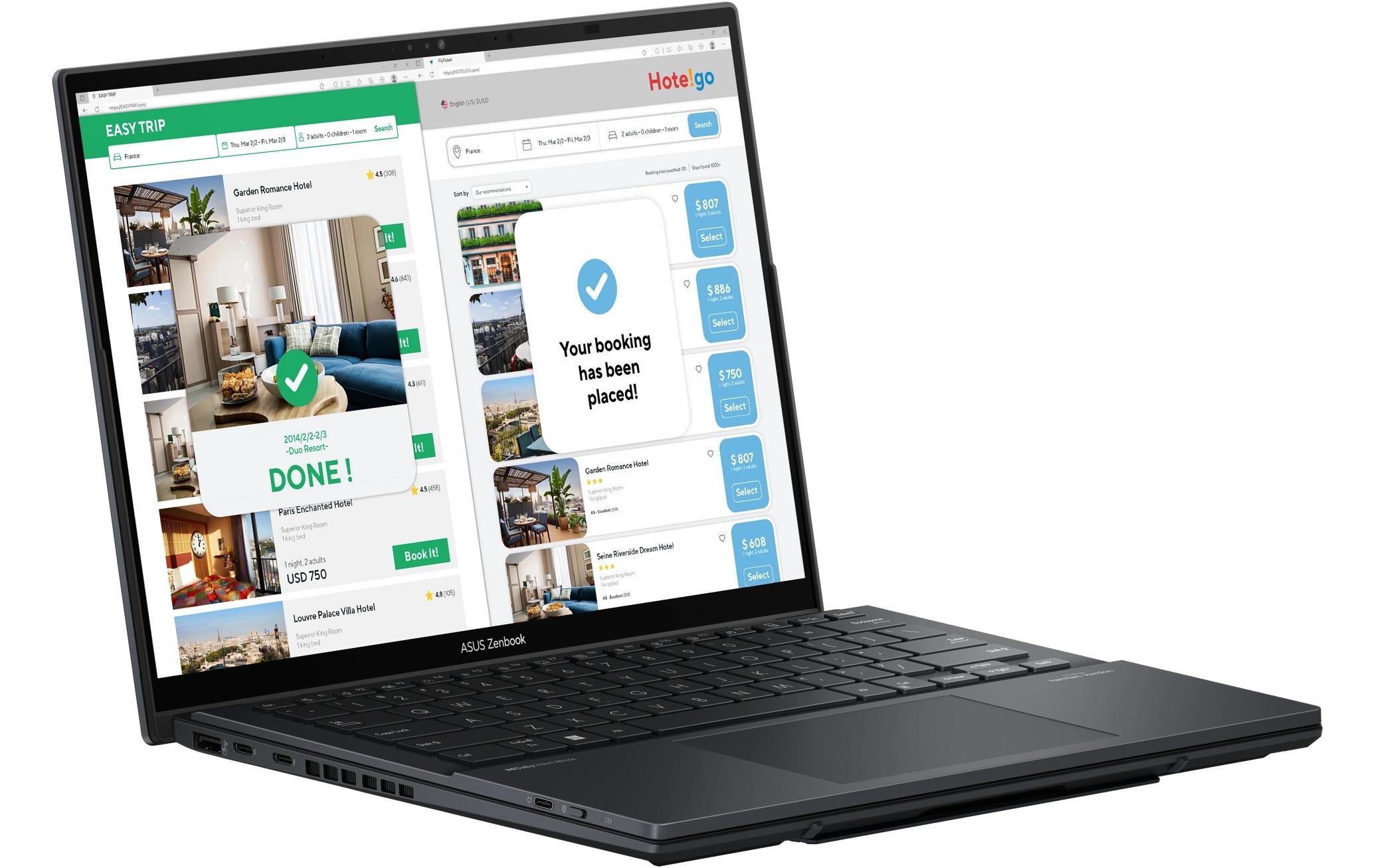 Asus Convertible Notebook »Duo OLED (UX8406CA-PZ961W)«, 35,42 cm, / 14 Zoll, Intel, Core Ultra 9, 1000 GB SSD