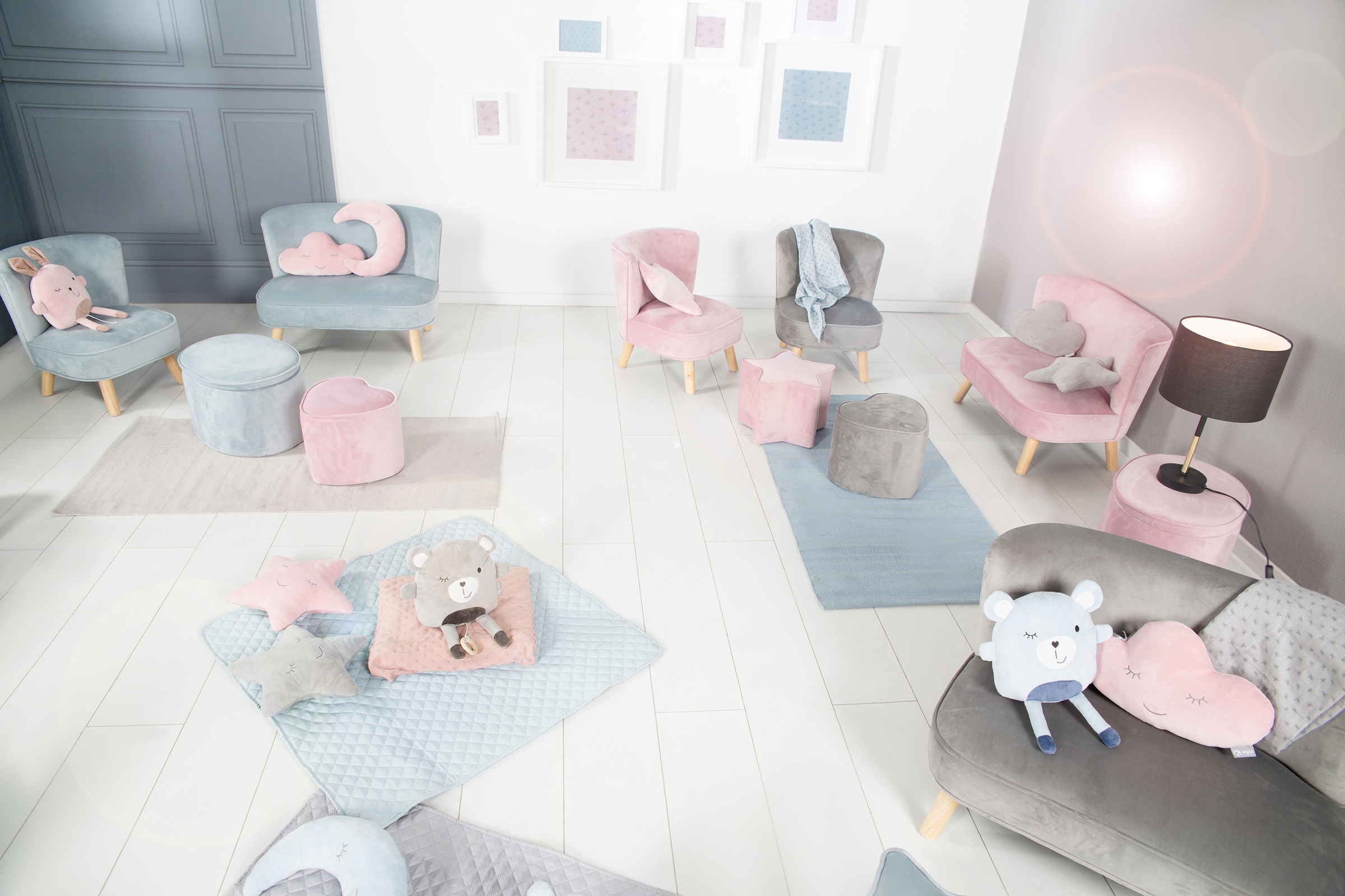 roba® Kindersessel »Lil Sofa« mit Holzfüssen