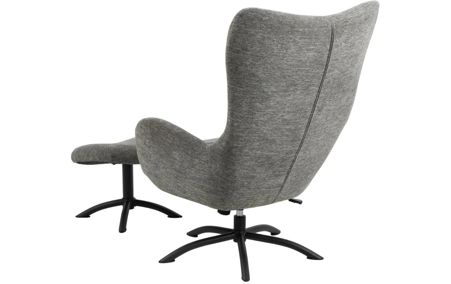 AC Design Sessel »Recliner Talgarth« 2 Stk. tlg. Eleganter Stuhl mit Hocker aus Skyland-Stoff