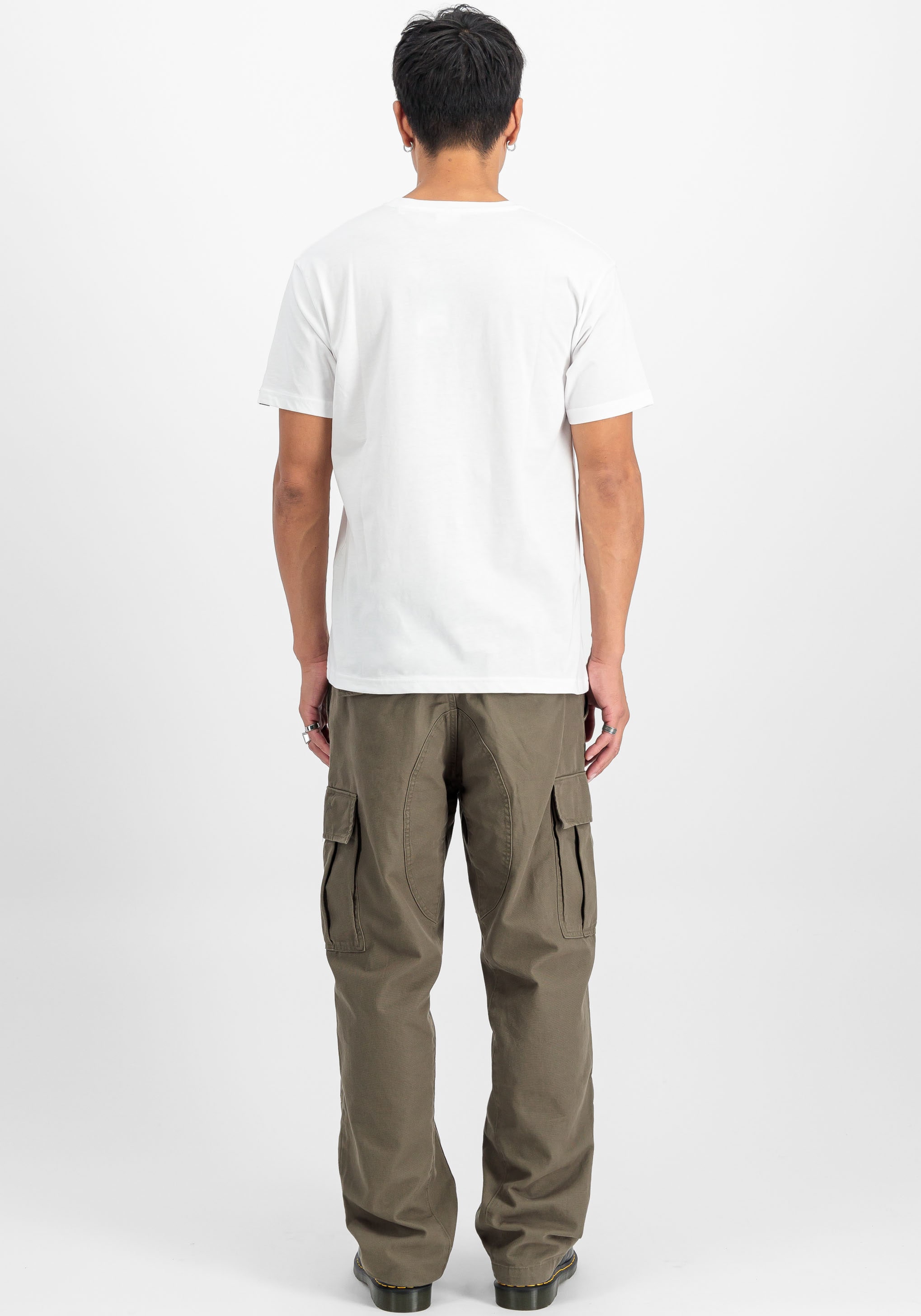 Alpha Industries Rundhalsshirt »Basic T Small Logo 2 Pack«, (Set, 2 tlg.)