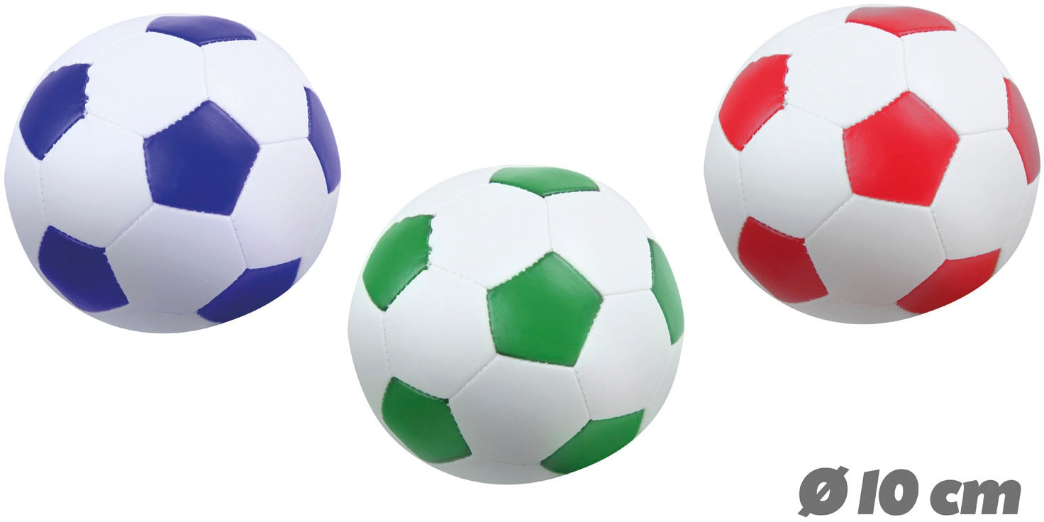 Lena® Softball »Softbälle 3er-Set 10 cm, blau/grün/rot«