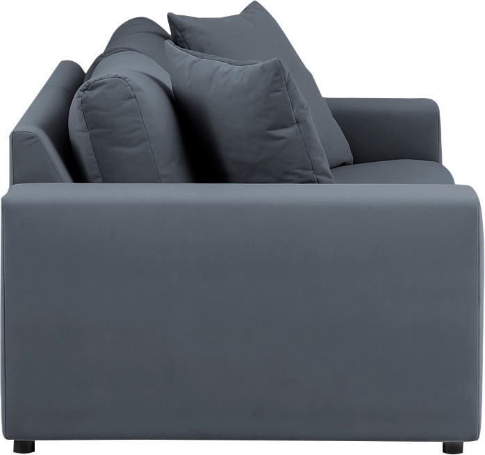 Home affaire 3-Sitzer »SLEETLAND XXL in Samtvelours oder Vintage-Leder-Optik« besonders gross und bequem