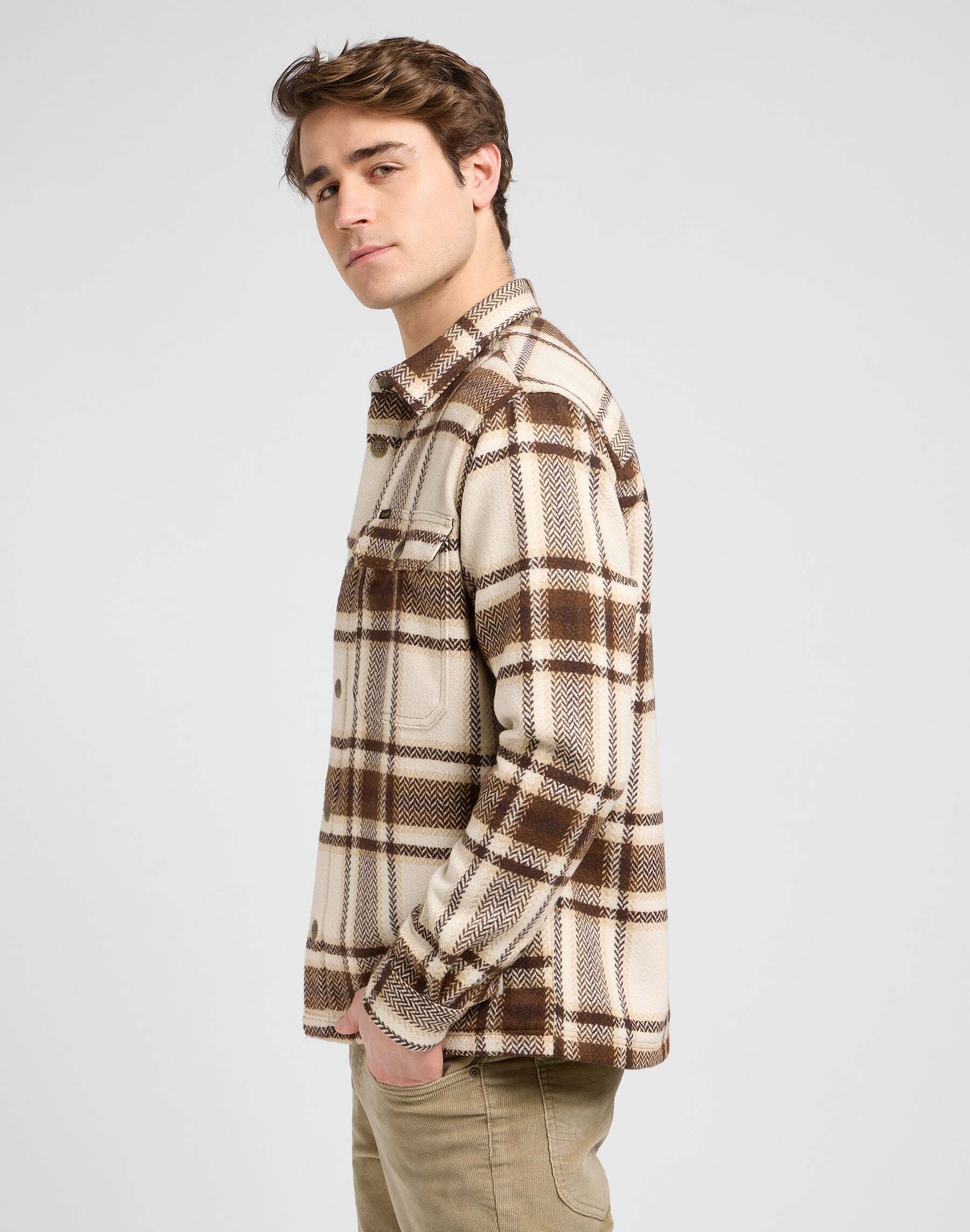 Lee® Langarmhemd »Lee Overshirt Relaxed Overshirt«
