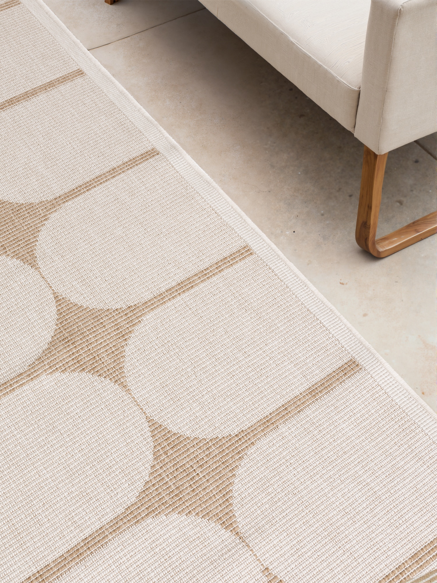 HANSE Home Outdoorteppich »Bowen Wendeteppich«, rechteckig, 5 mm Höhe, Läufer, In und Outdoor, Flachgewebe, wetterfest, pflegeleicht, robust