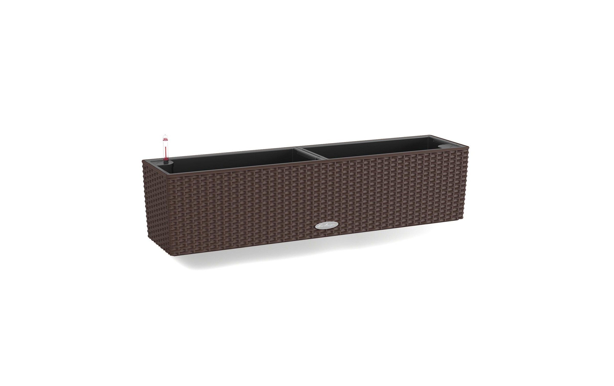 Image of Blumentopf "Lechuza Balconera Cottage 80 Braun"