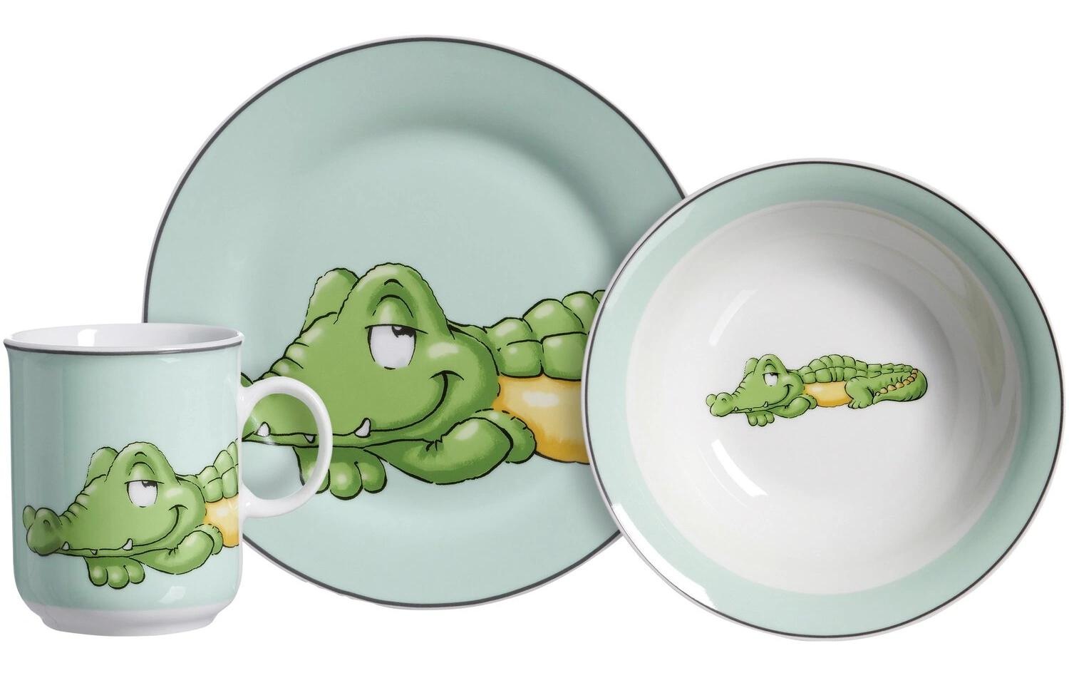 Image of Ritzenhoff & Breker Kindergeschirr-Set "Happy Zoo Koko 3-teilig"