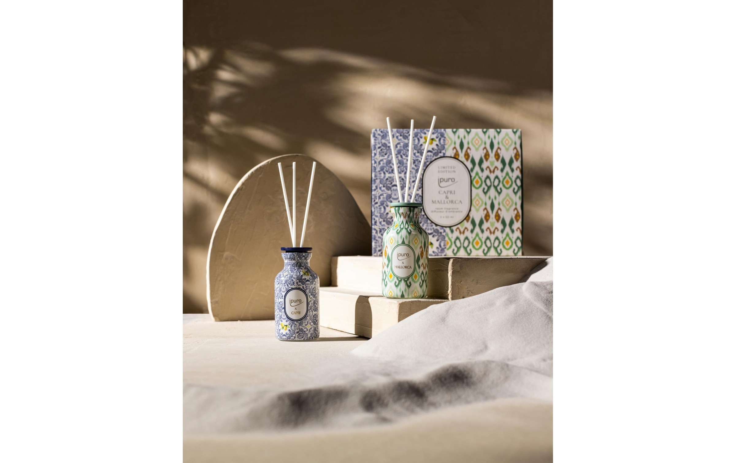 IPURO Duftstäbchen »Geschenkset Capri & Mallorca 2 x 50 ml«