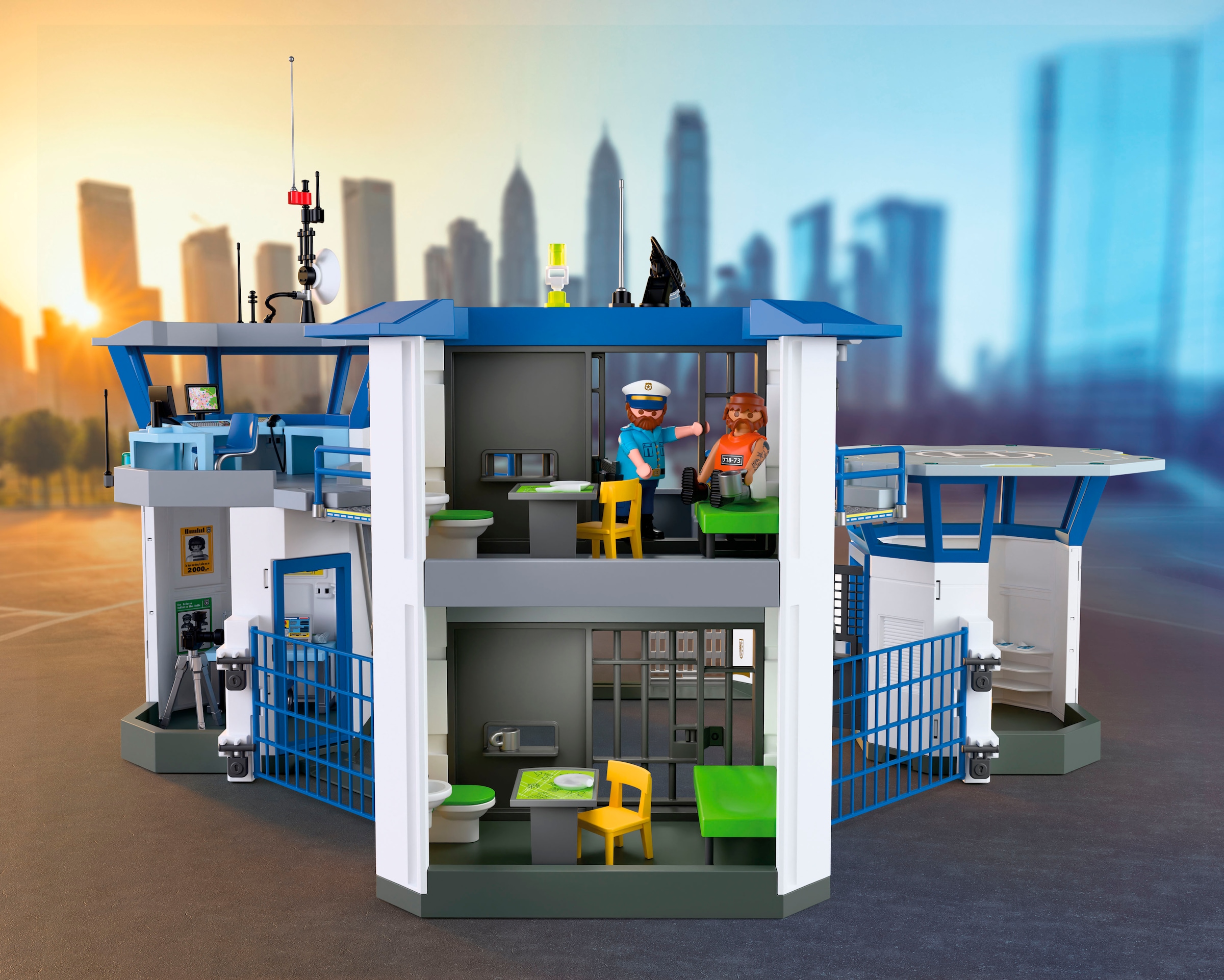 Playmobil® Jeu de construction »Polizei-Kommandozentrale (71873), Action Heroes« Made in Europe