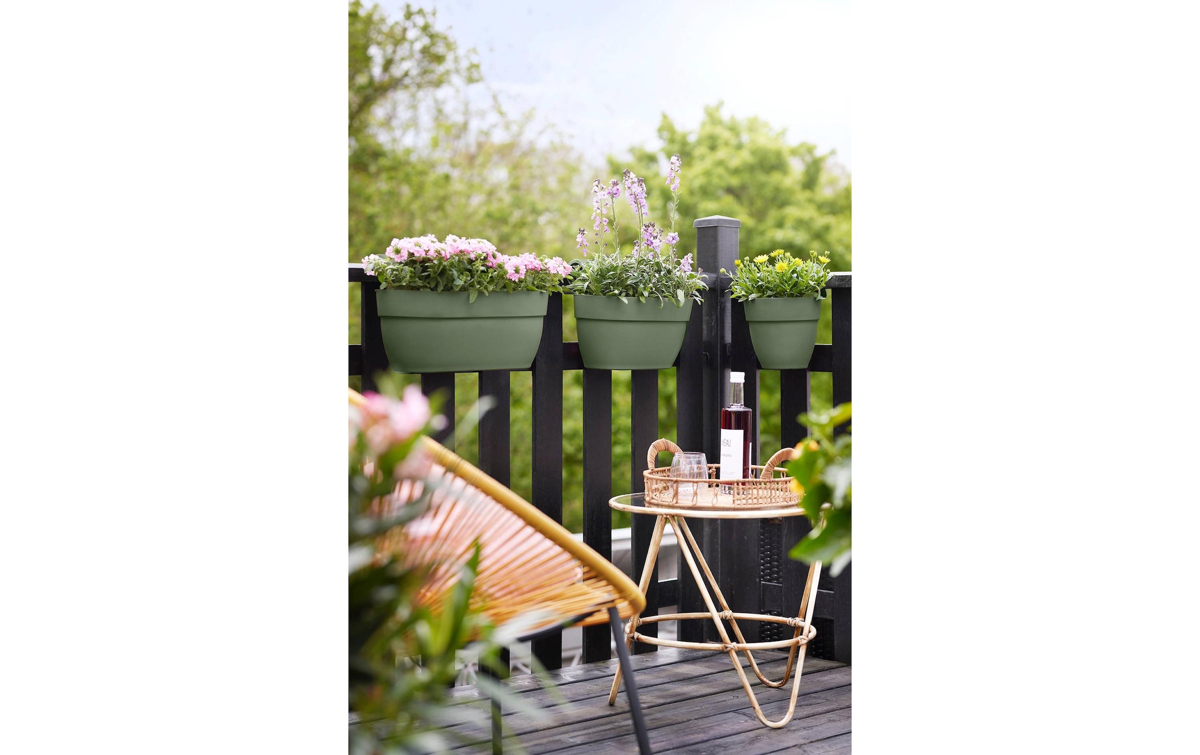 Elho Blumentopf »Vibia Campana Easy Aufhänger Gross«