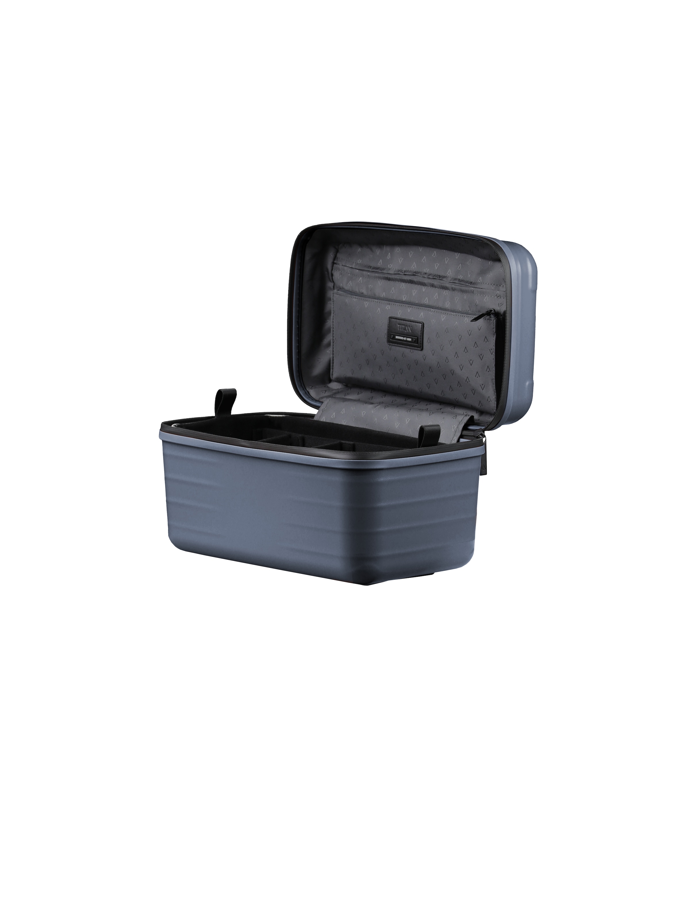 TITAN - Made in Germany Trousse de beauté »UPGRADE Kosmetikkoffer« organisation flexible des compartiments, insert amovible et housse pour trolley