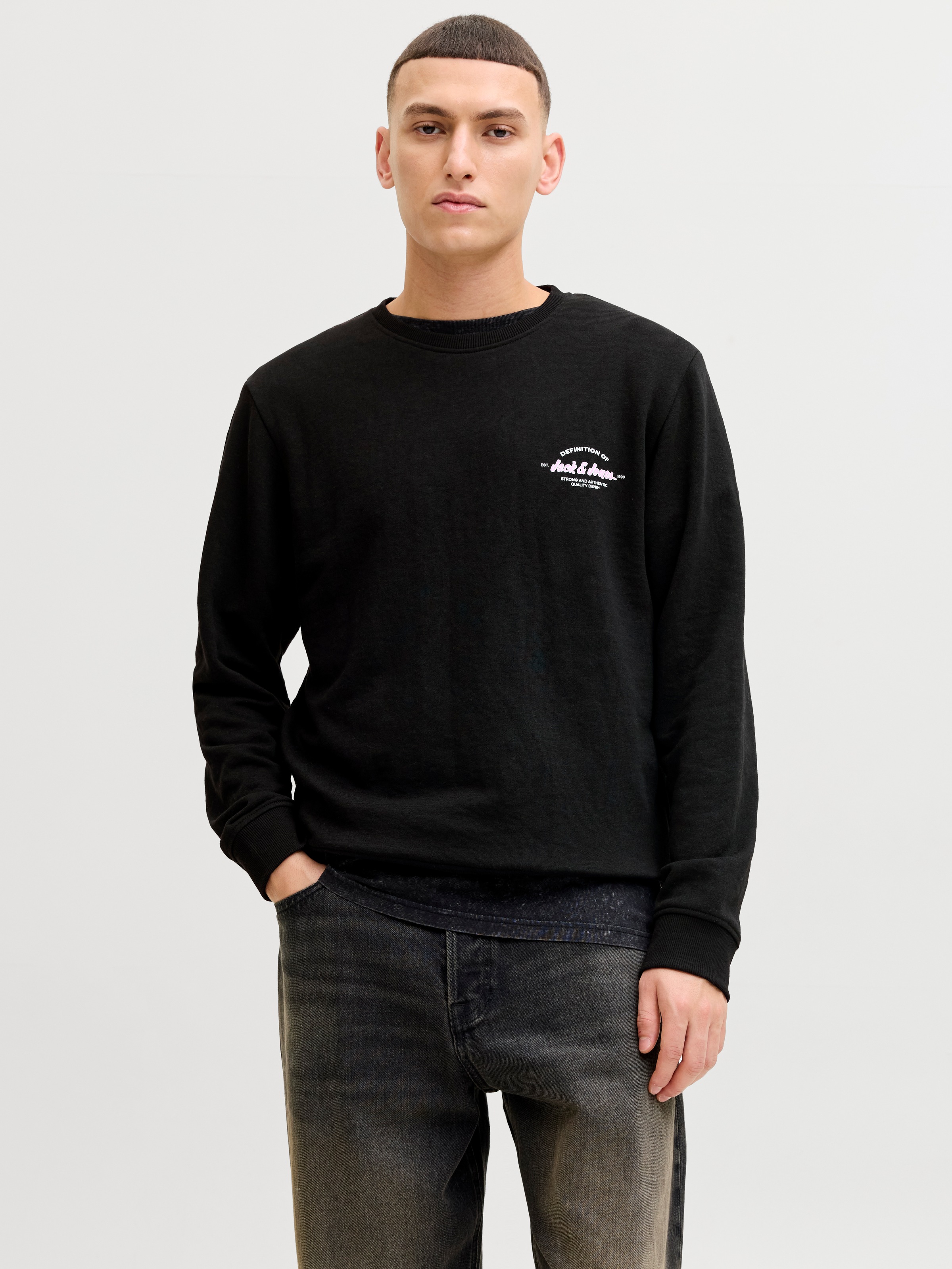 Image of Jack & Jones Sweatshirt "JJBRANDON SWEAT CREW NECK"