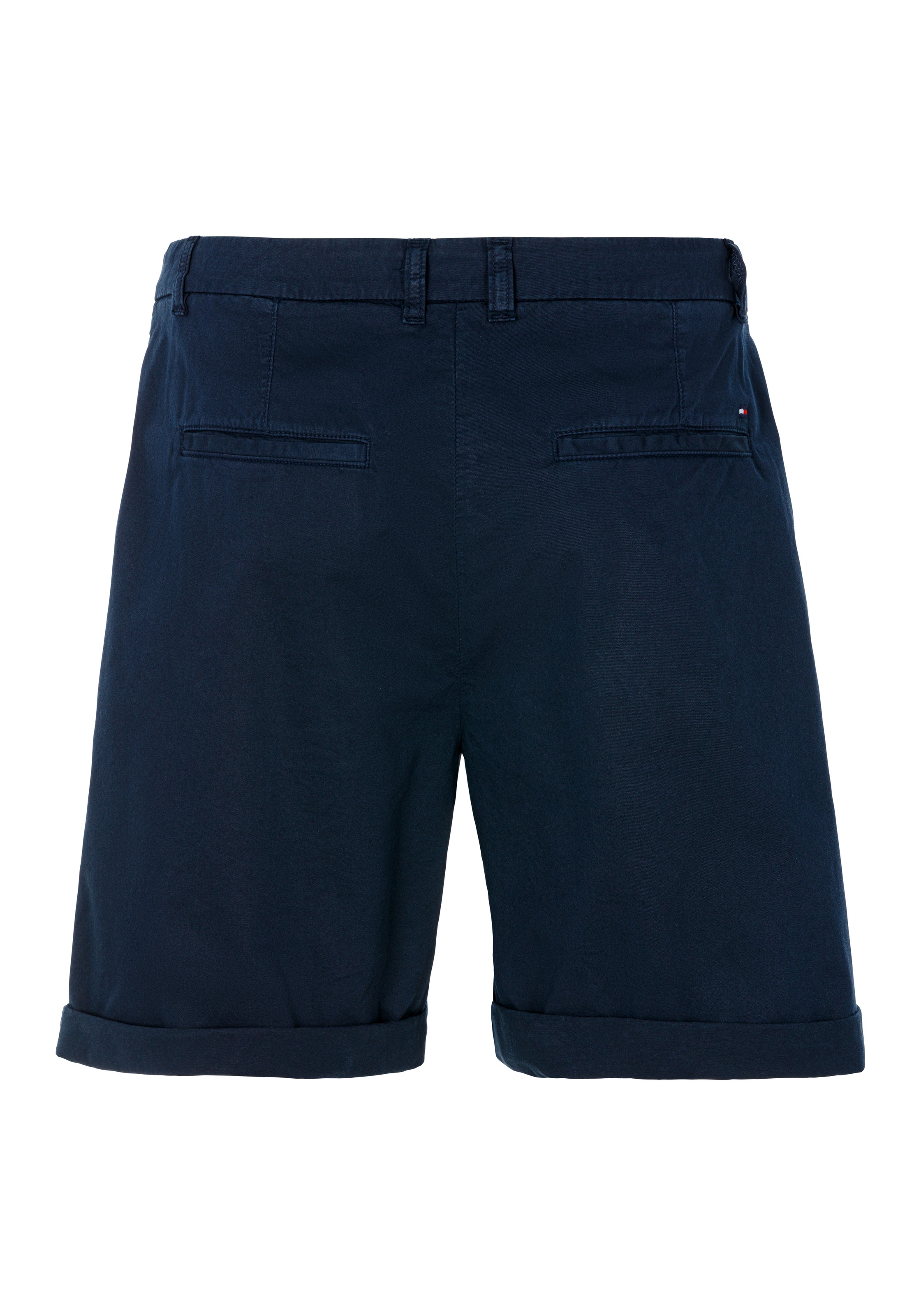 Tommy Hilfiger Curve Shorts »CRV CO BLEND GMD CHINO SHORT«, in Grossen Grössen, Chino Qualität, Logostickerei