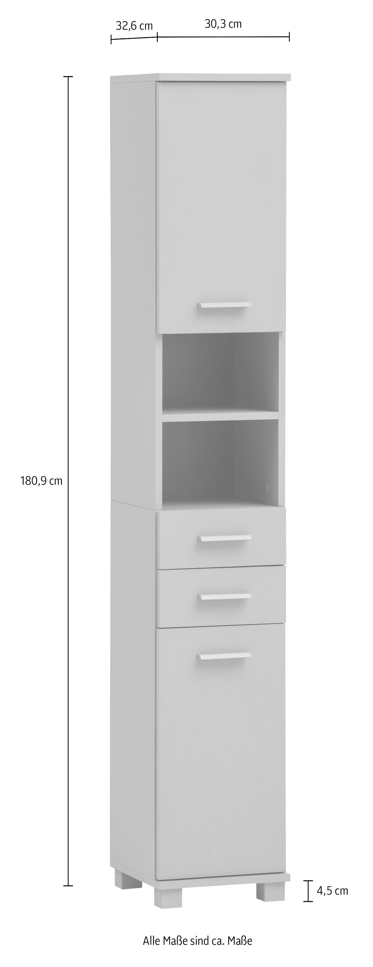 Schildmeyer Armoire haute »Mono, Breite 30 cm« Made in Germany