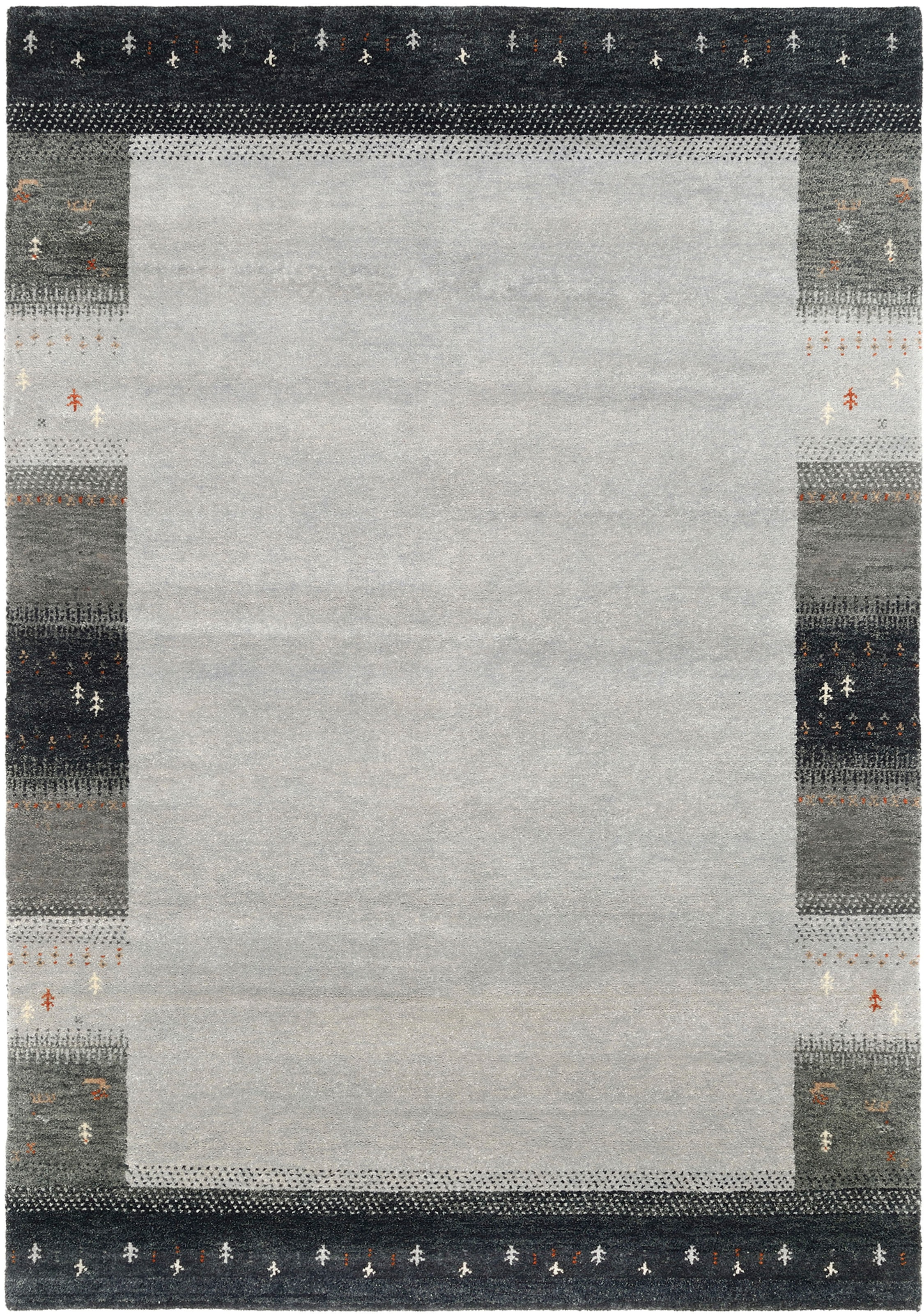 OCI DIE TEPPICHMARKE Wollteppich »INTENSE MALA«, rechteckig, 12 mm Höhe, handgeknüpft, reine Schurwolle, fusswarm, Wohnzimmer