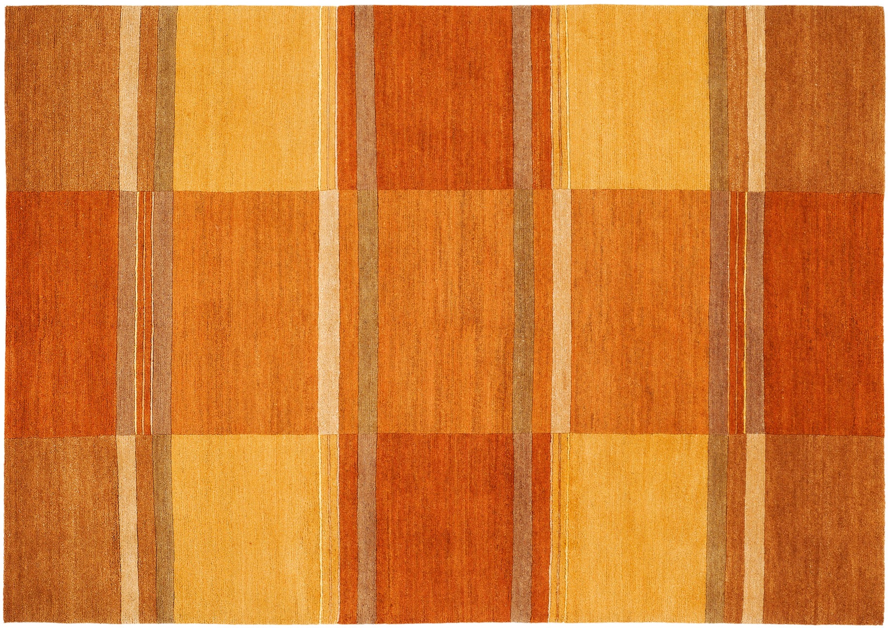Image of OCI DIE TEPPICHMARKE Wollteppich "Sensation Soya" rechteckig 6 mm Höhe handgeknüpft, Nepal, reine Wolle, Wohnzimmer