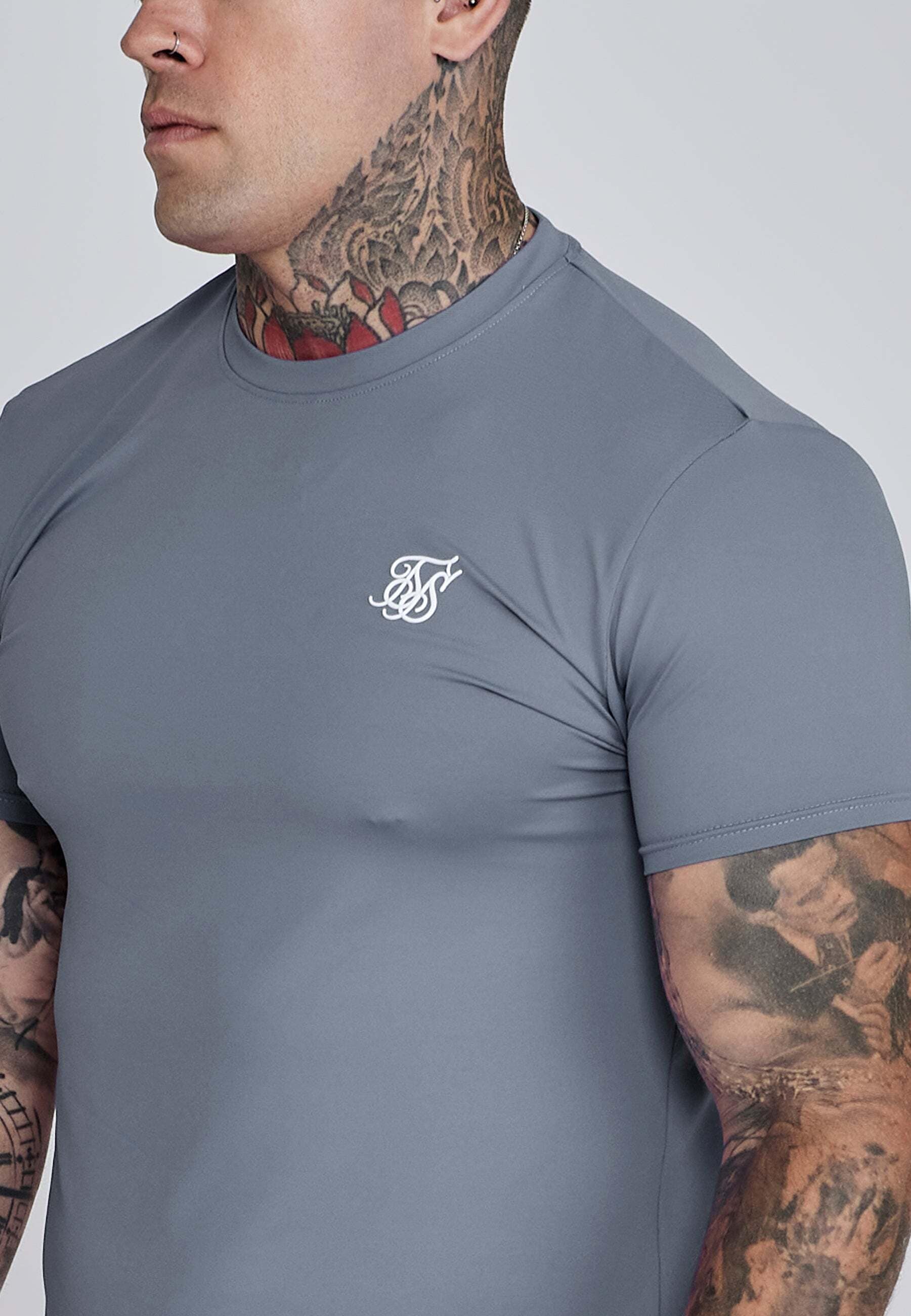 Siksilk T-Shirt »Siksilk T-Shirt Muscle Fit T-Shirt«