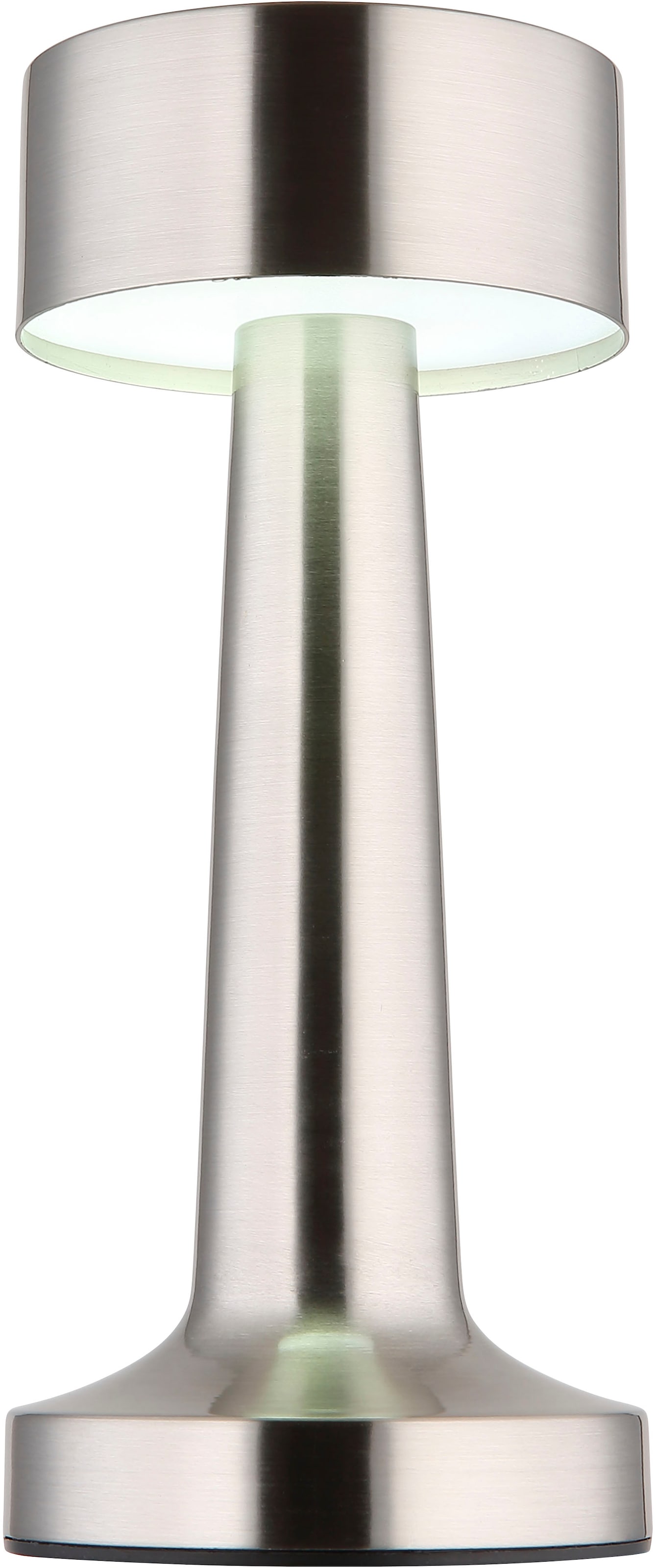 GLOBO LIGHTING LED Tischleuchte »ANGELIKA - Akkutischleuchte« LED-Modul 1 Stk. warmweiss - kaltweiss Design Tischleuchte, Akku, modern,  Akkulampe, CCT