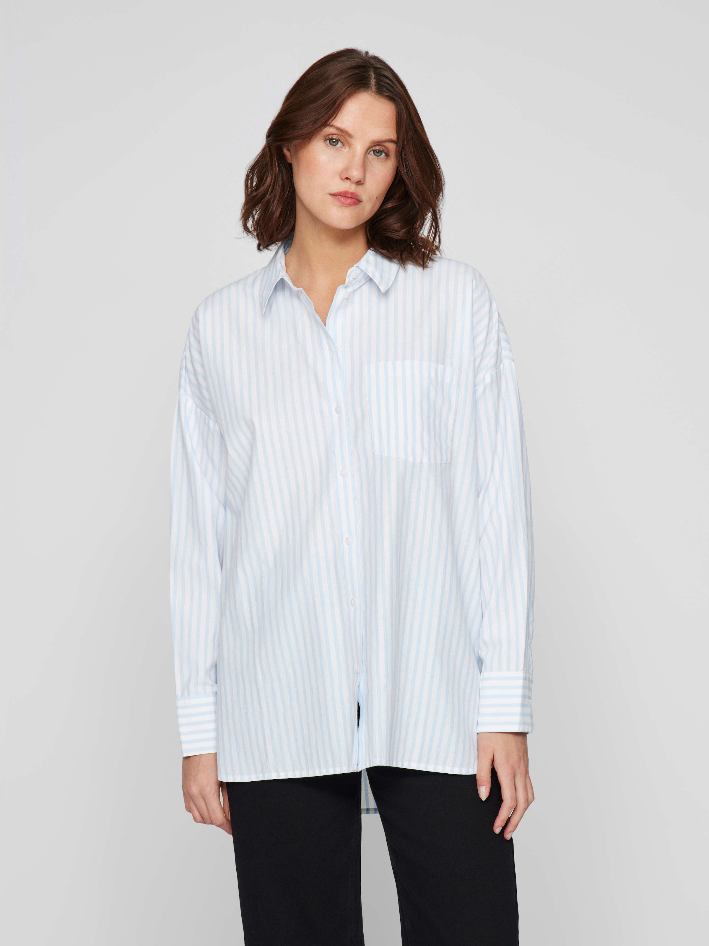 Vila Hemdbluse »VIDARMA L/S BUTTON SHIRT - NOOS«