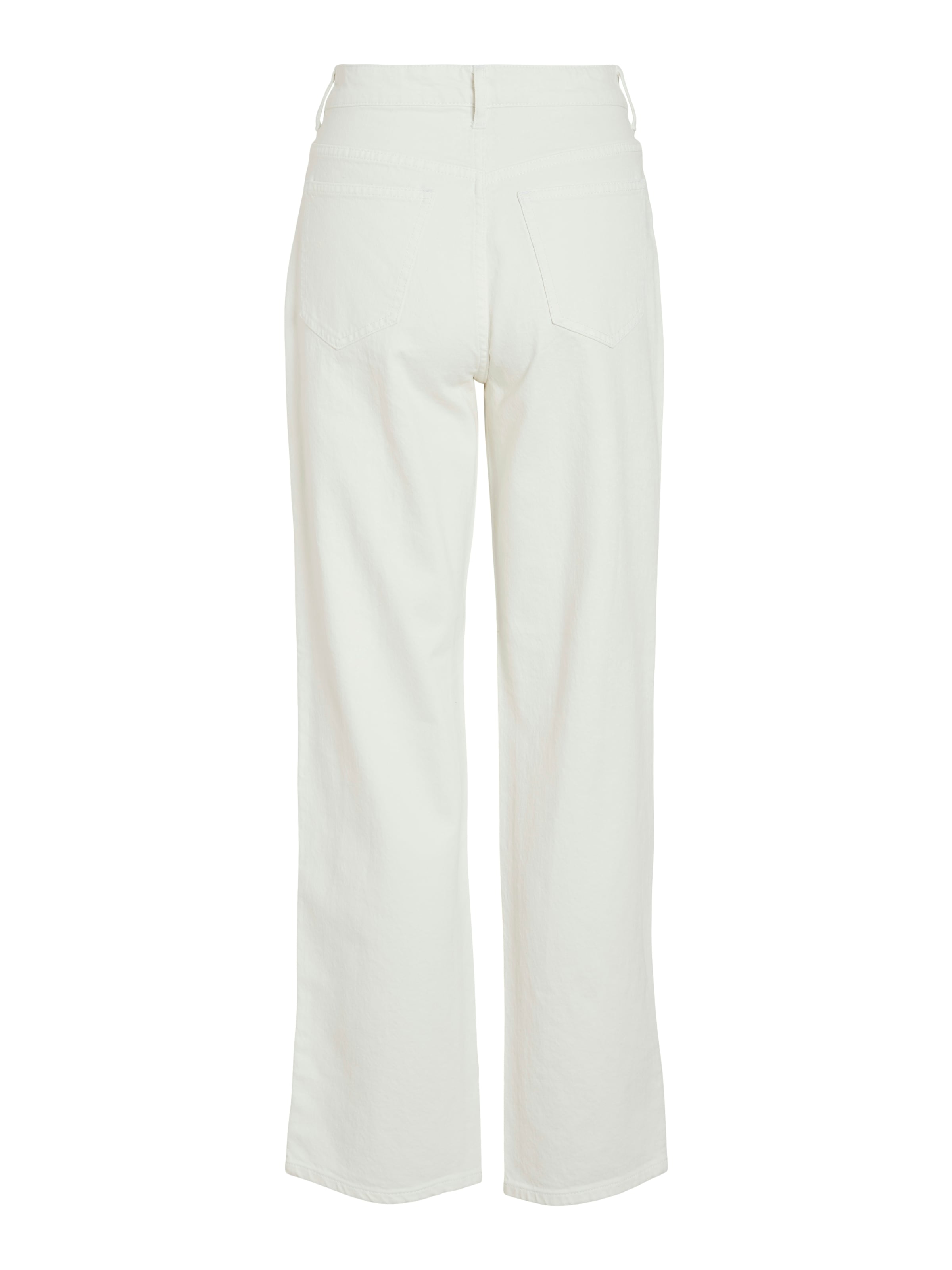 Vila Jeans taille haute »VIKELLY JAF HW STRAIGHT JEANS-NOOS« Baumwollmischung