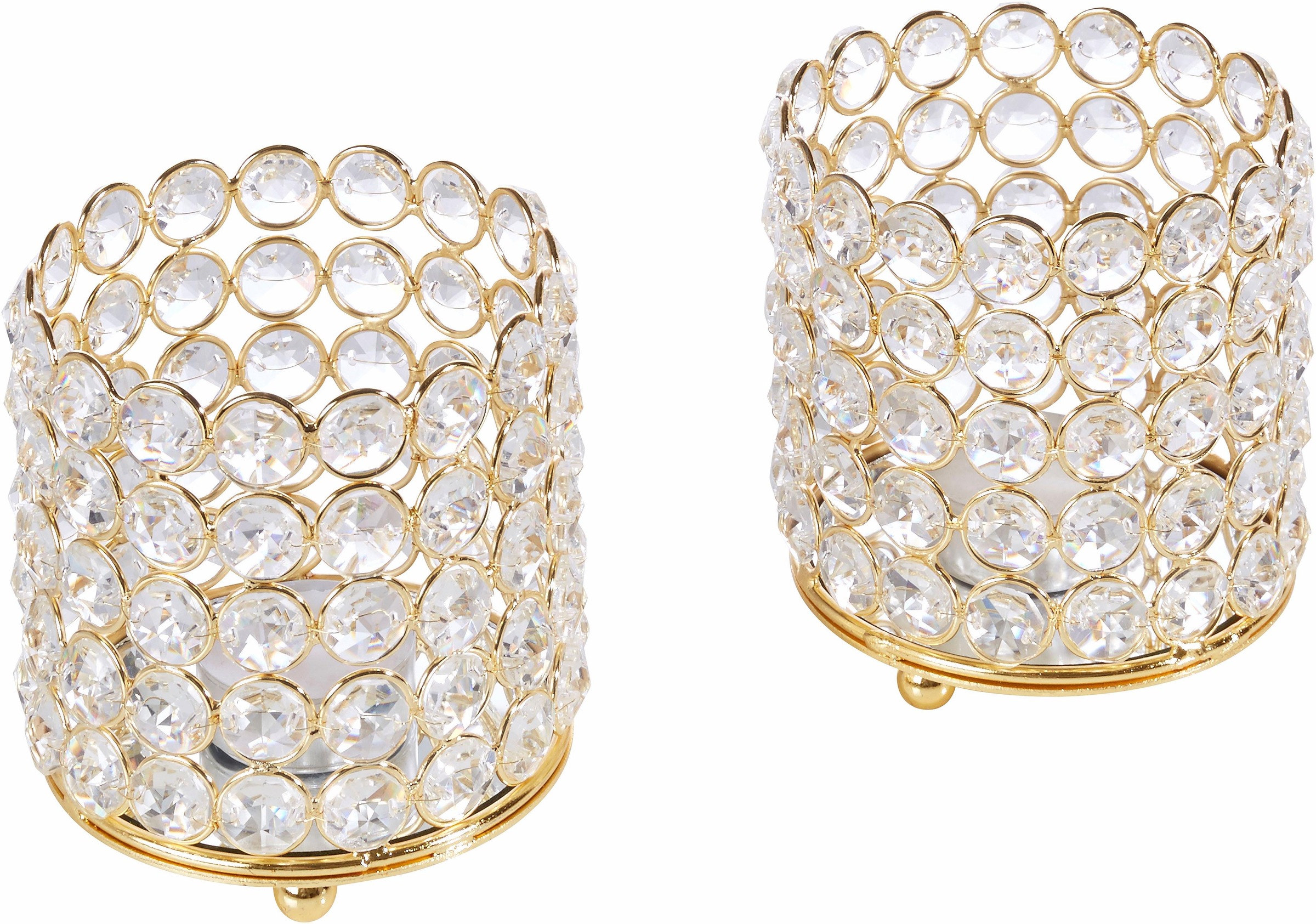 Windlicht »Kristall« (Set, 2 Stück)