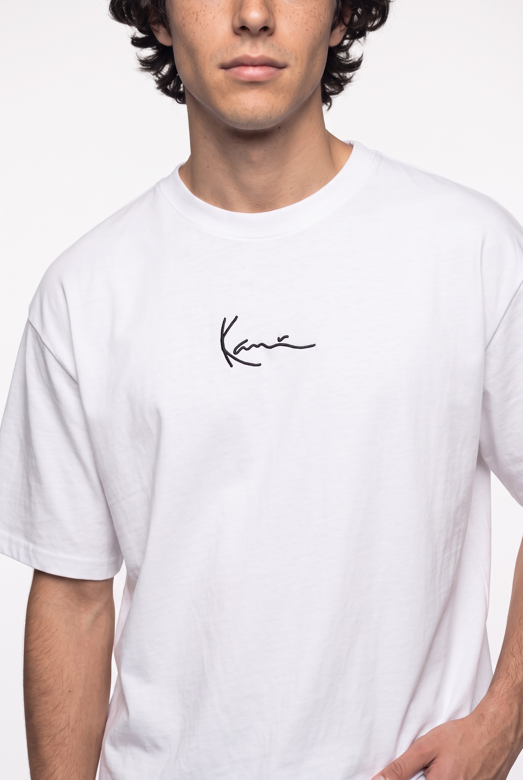 Karl Kani Rundhalsshirt »Small Signature Tee« Baumwolle, bestickt
