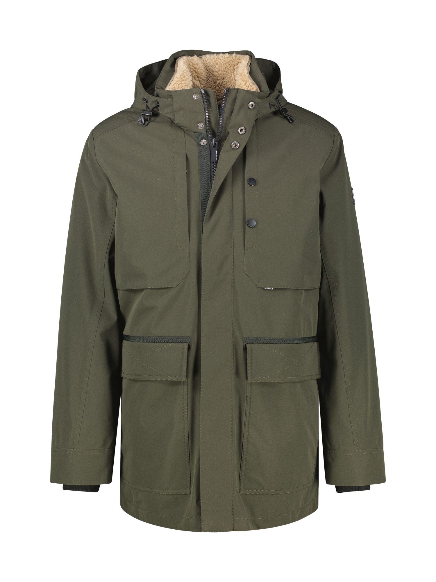 Image of LERROS Parka "Jacke im Parka-Stil, wind- und wasserabweisend, grosse Grössen" mit Kapuze