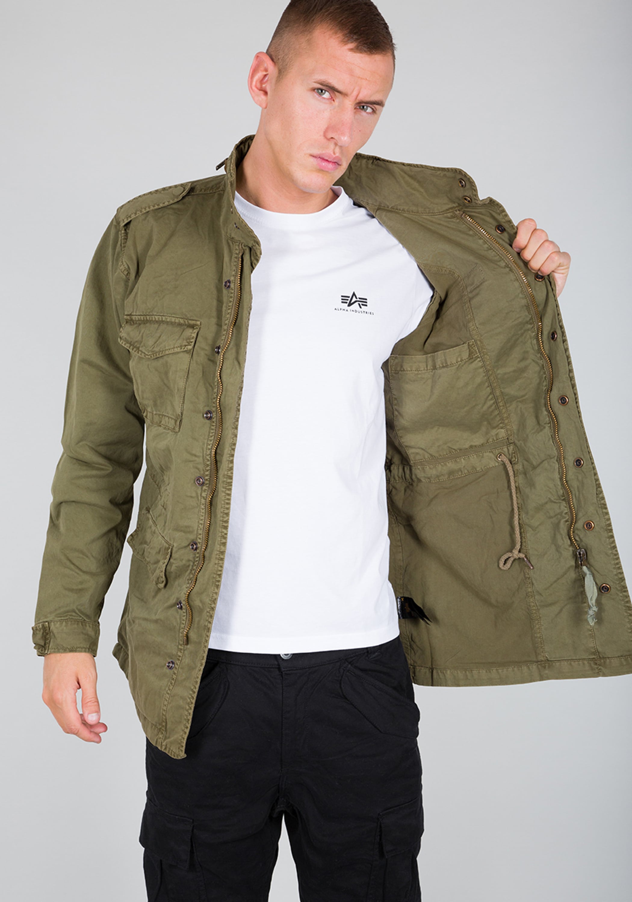 Alpha Industries Fieldjacket »Alpha Industries Men - Field Jackets Huntington«