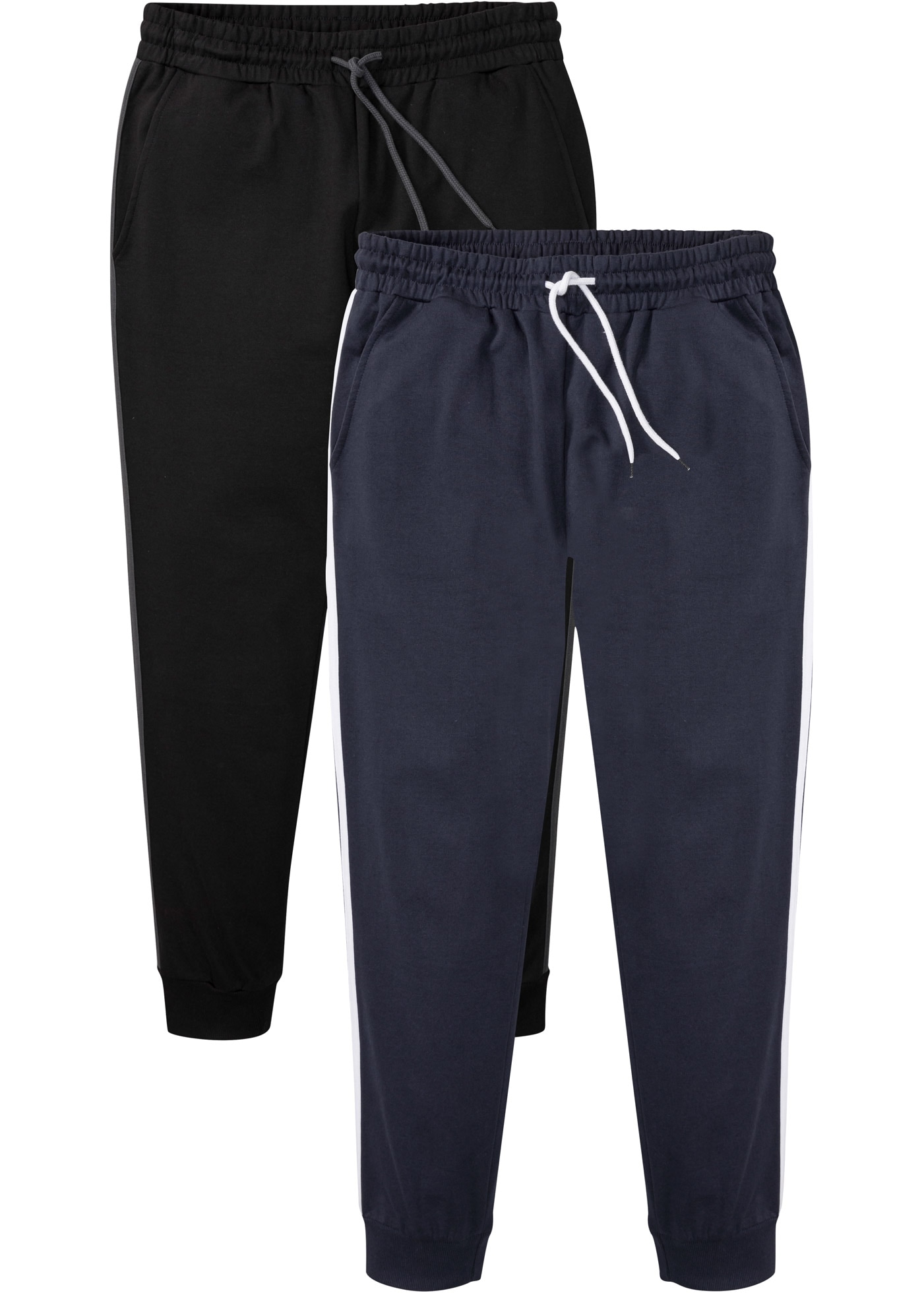 Image of bonprix Jogginghose mit weichem Innenmaterial, mit seitlichen Kontraststreifen