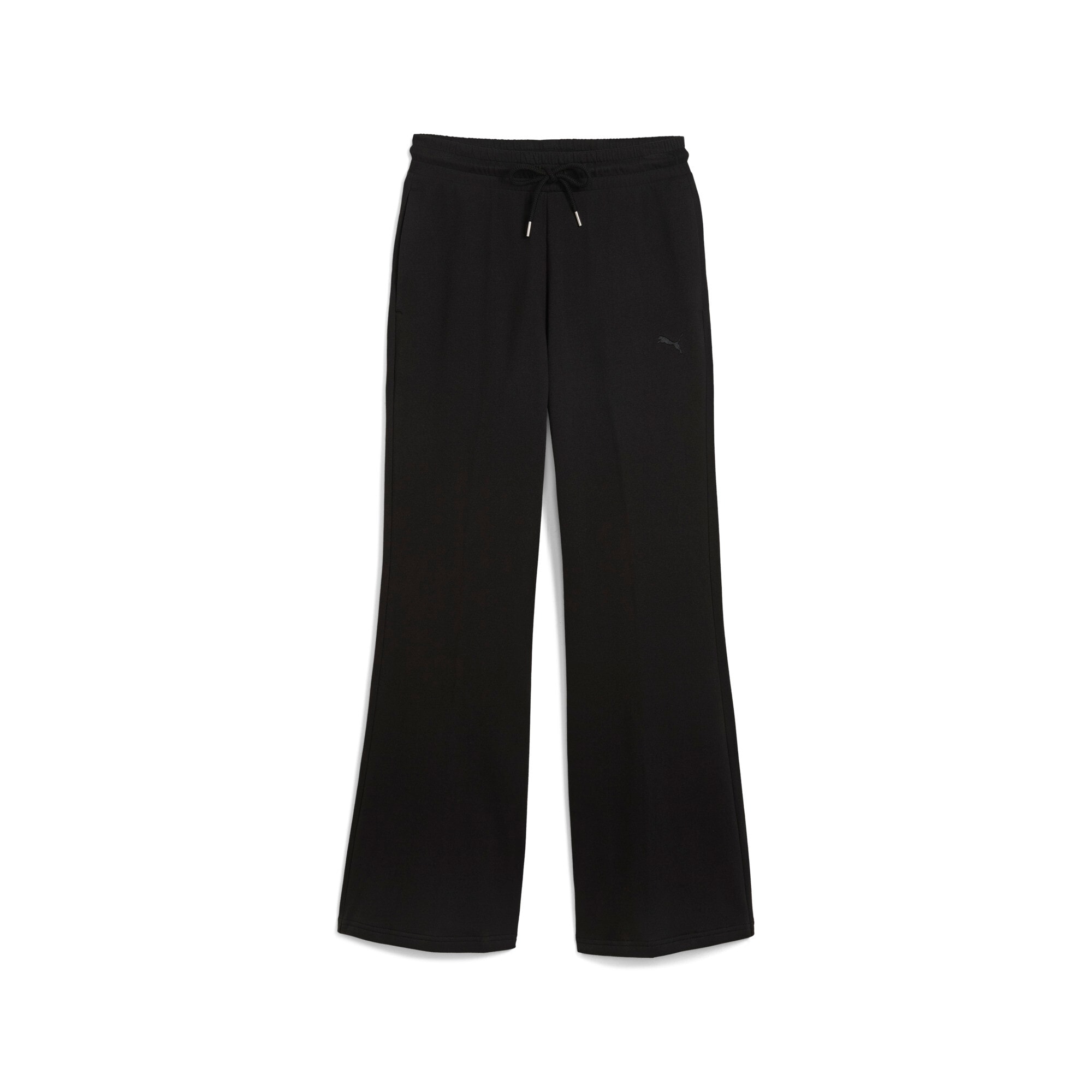 Image of PUMA Trainingshose "HER COMFORT HIGH-WAIST STRAIGHT PANTS FL OP" mit Eingrifftaschen, pflegeleicht, komfortable Passform