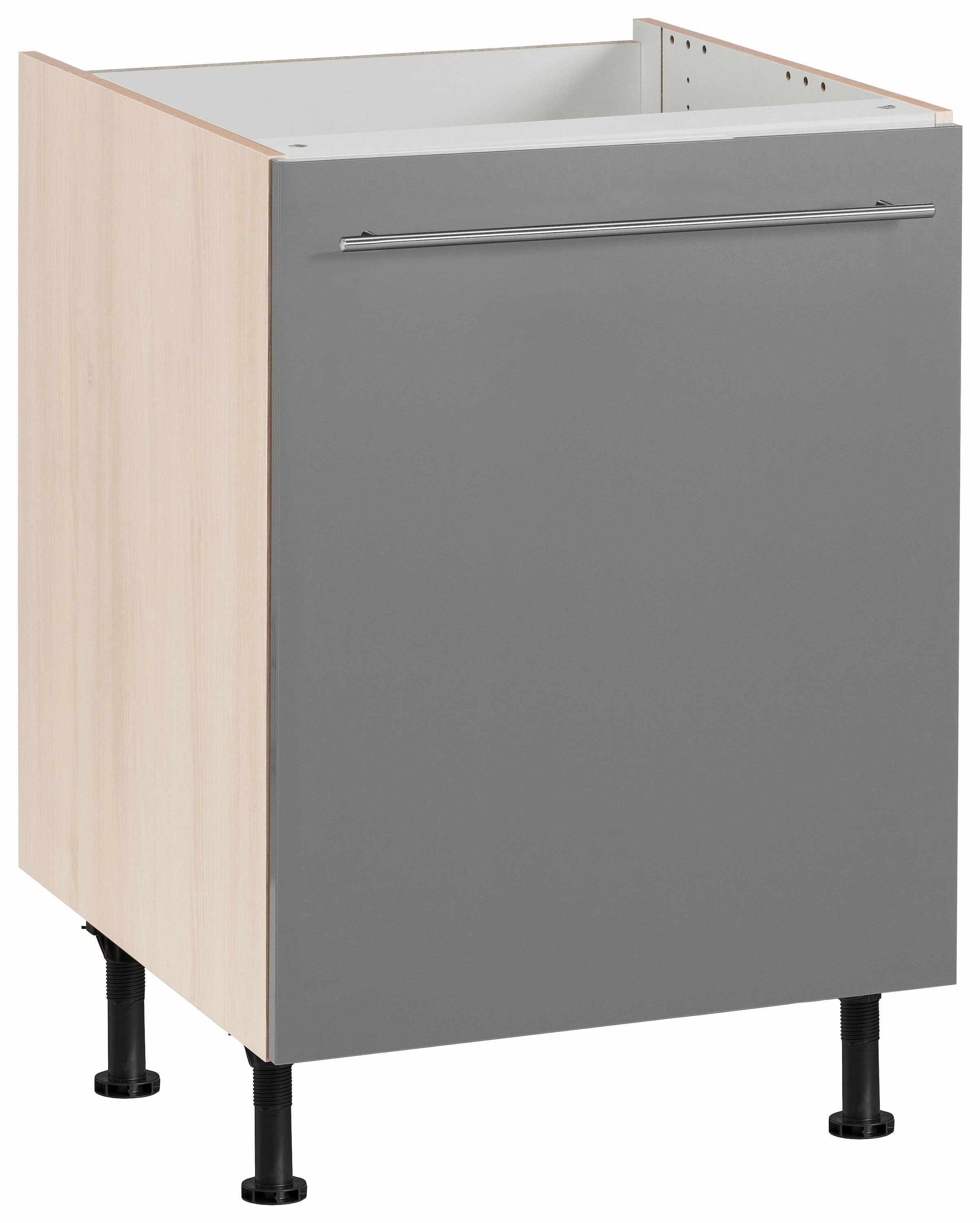 Image of OPTIFIT Spülenschrank "Bern" 60 cm breit, mit 1 Tür, mit höhenverstellbaren Füssen, mit Metallgriff