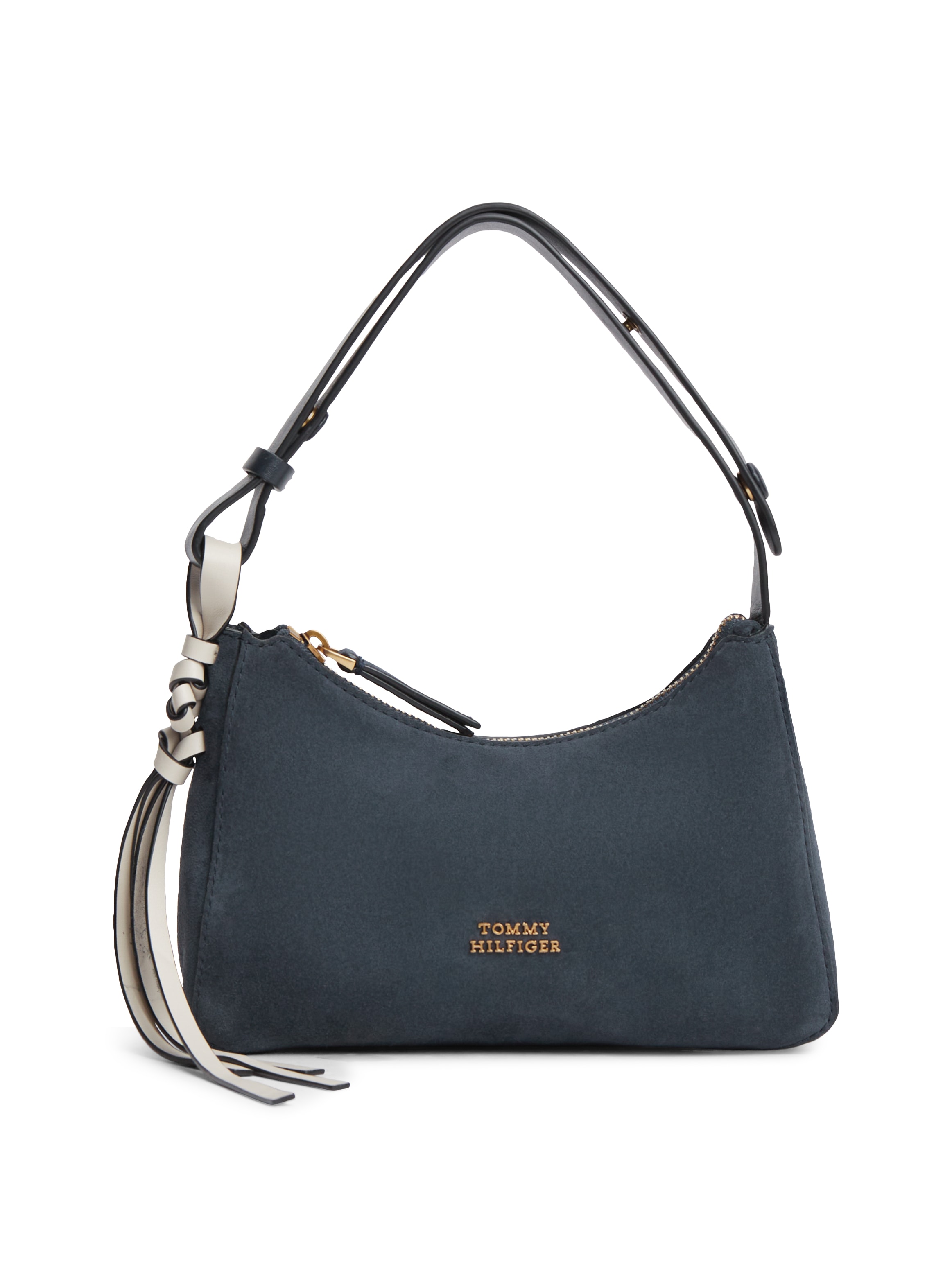 Image of Tommy Hilfiger Schultertasche "TH STATEMENT MINI SHOULD BAG SUE" Damen Handtasche, Tragetasche mit Logoschriftzug